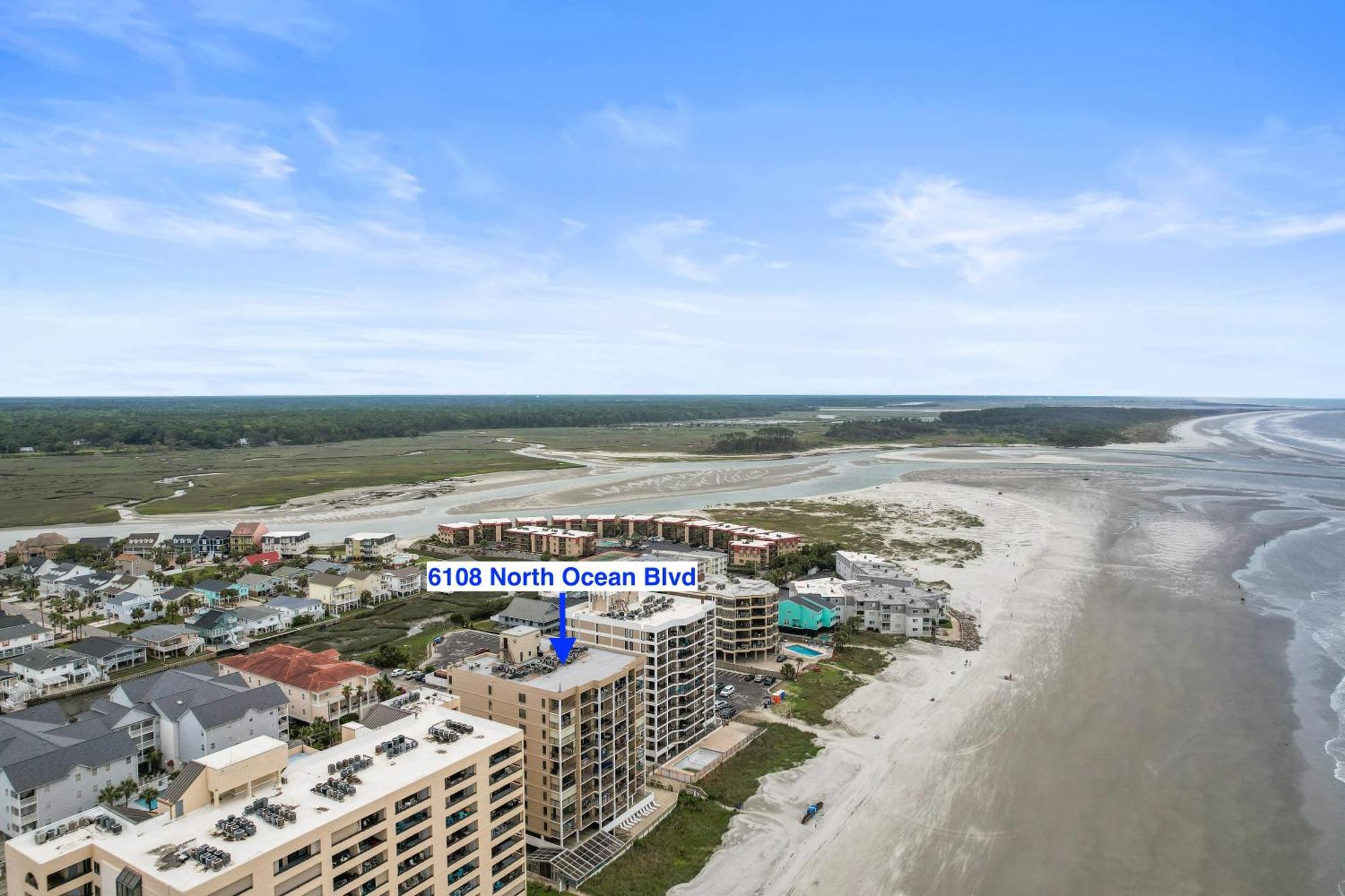 Luxurious Beachfront At Sea Marsh Ii Apartment Myrtle Beach