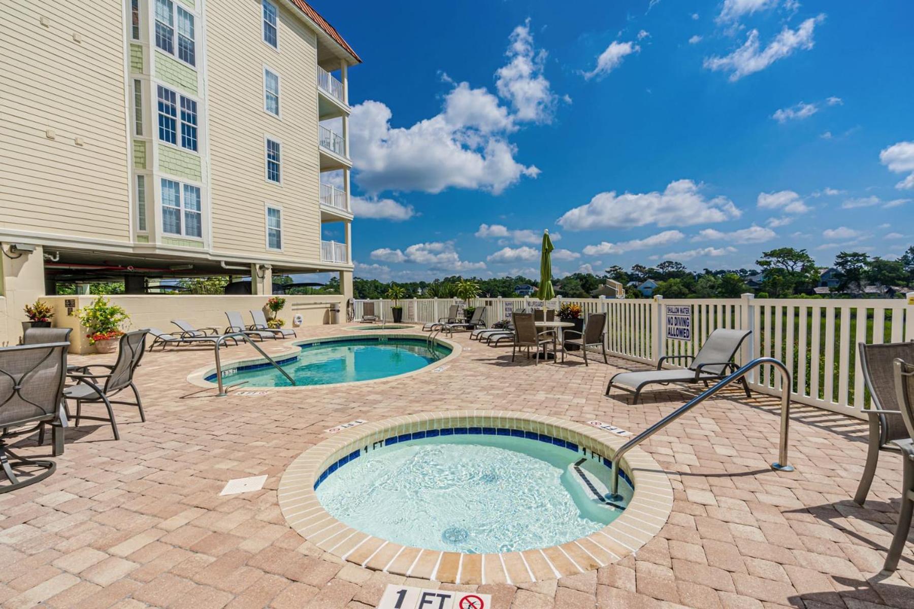 Ocean Marsh Relaxing Waterfront Loft Unit 403 Holiday home Myrtle Beach