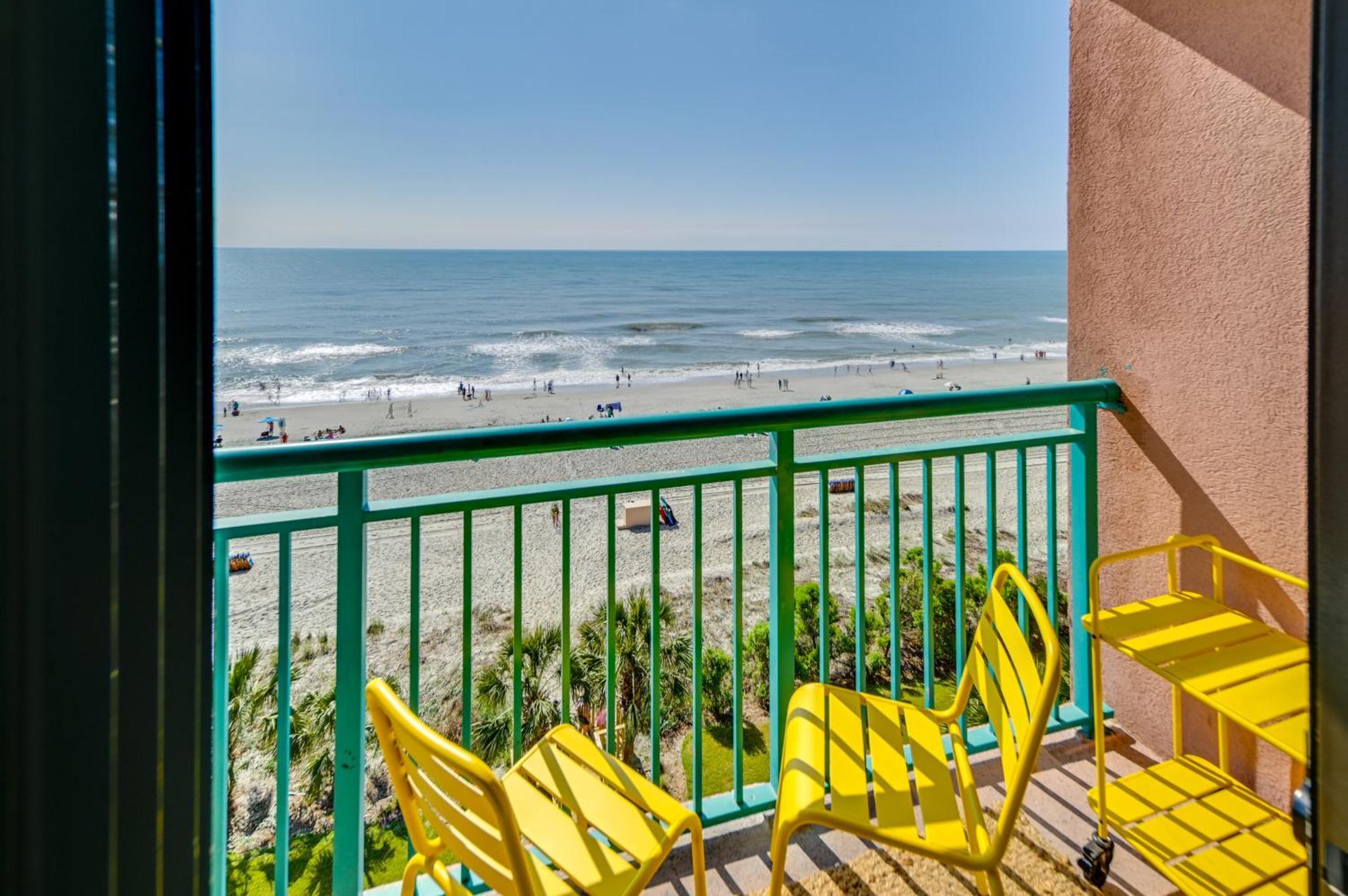 Myrtle Oceanfront With Pool And Lazy River