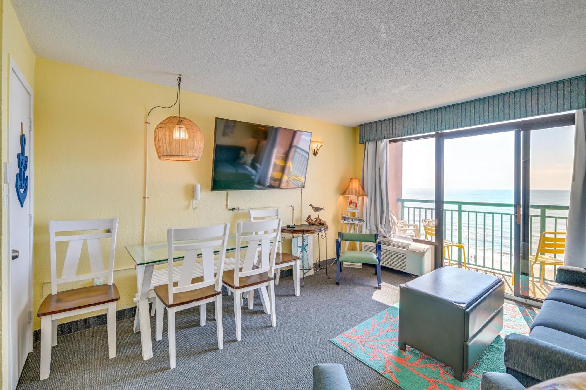 Myrtle Oceanfront With Pool And Lazy River Apartment