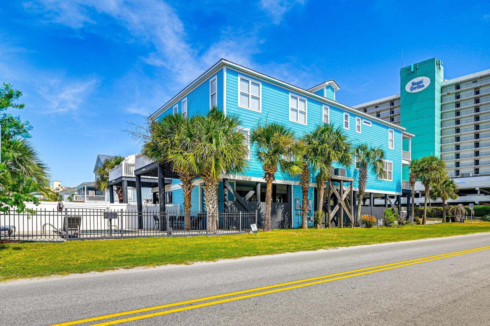 Luxury With Ocean View, Private Pool, And Hot Tub Myrtle Beach