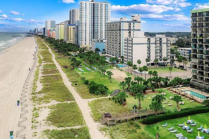Beautiful Ocean View 1 Bedroom With Electric Fireplace-meridian 805 Holiday home Myrtle Beach