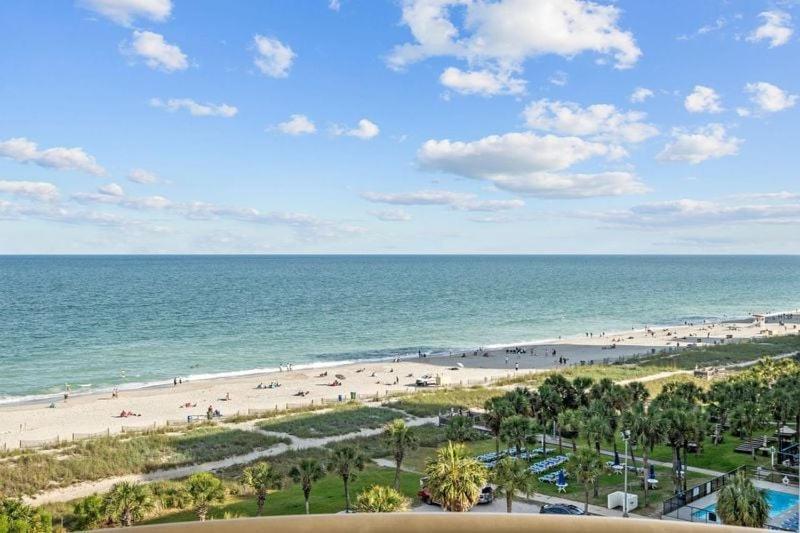 Beautiful Ocean View 1 Bedroom With Electric Fireplace-meridian 805 Holiday home