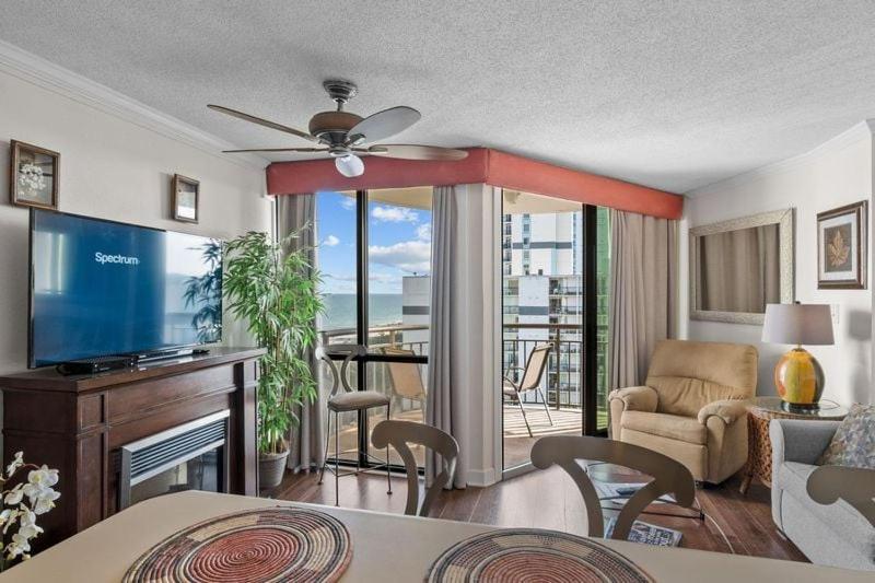 Beautiful Ocean View 1 Bedroom With Electric Fireplace-meridian 805
