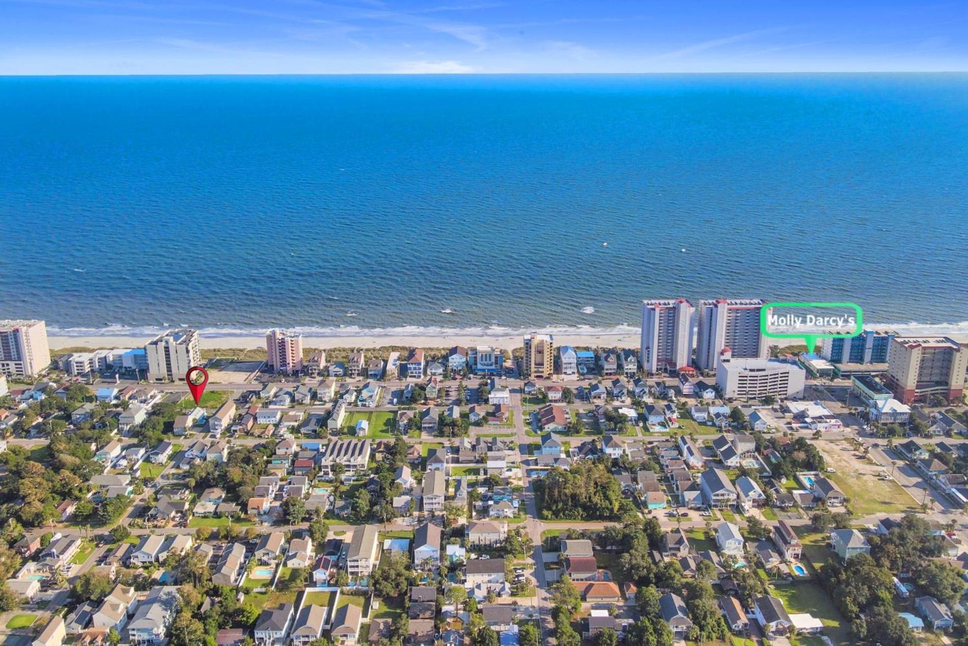 The Margaritaville House! Sleeps 13! Ocean Views And Rooftop Deck Myrtle Beach