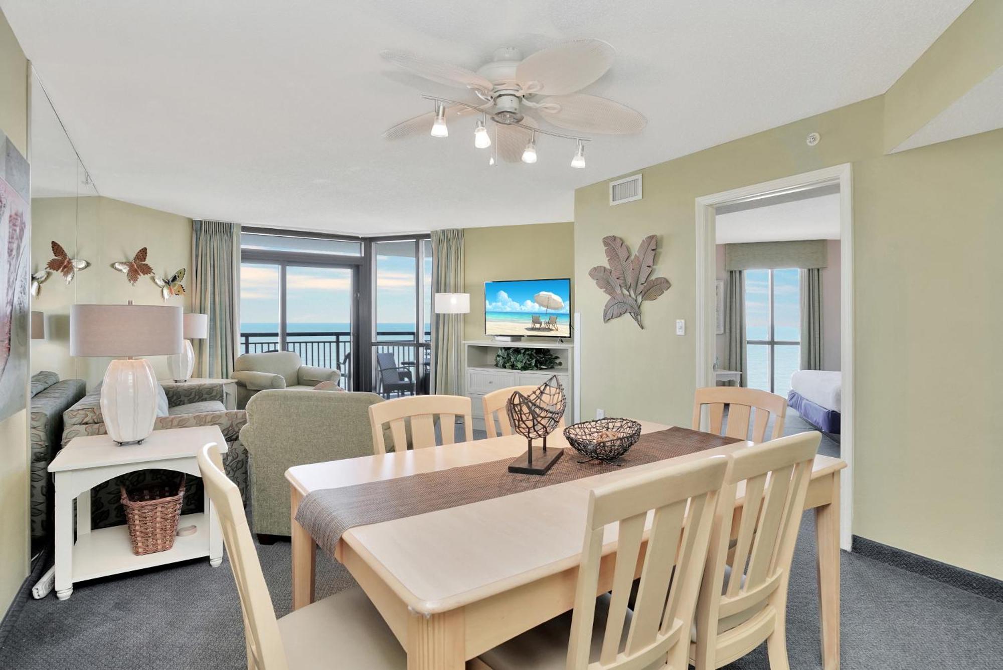 Ocean Reef Resort, Unit 1026, 4 Bedroom, 3 Bath, Direct Oceanfront Holiday home Myrtle Beach