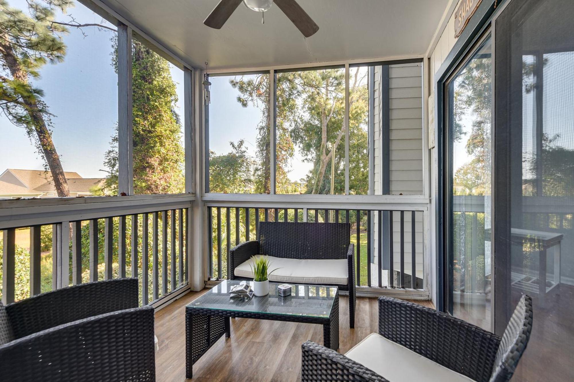 Apartment Screened Balcony And Perks North Myrtle *