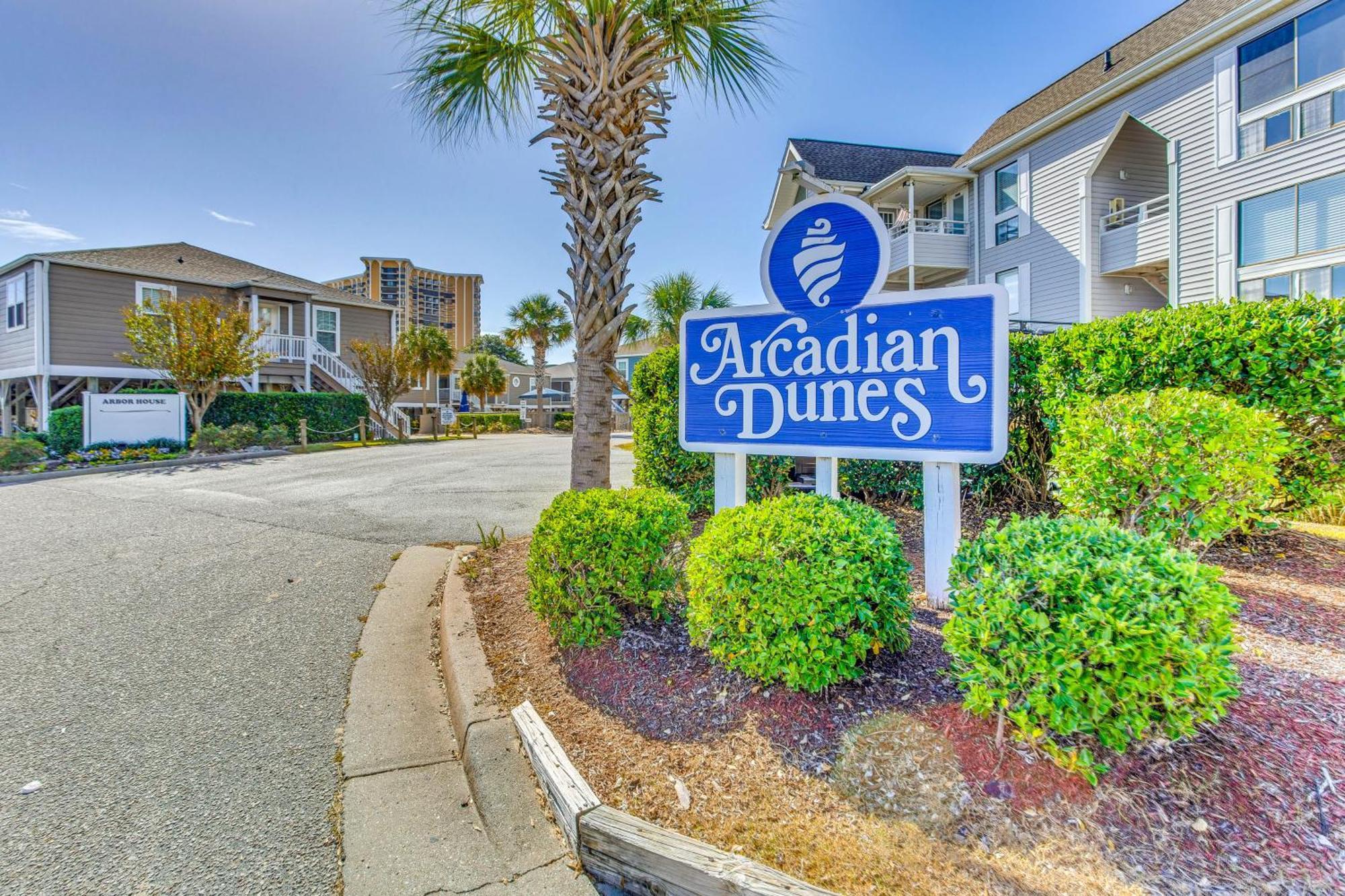 Apartment Myrtle Retreat With Sunroom Walk To Beach! *