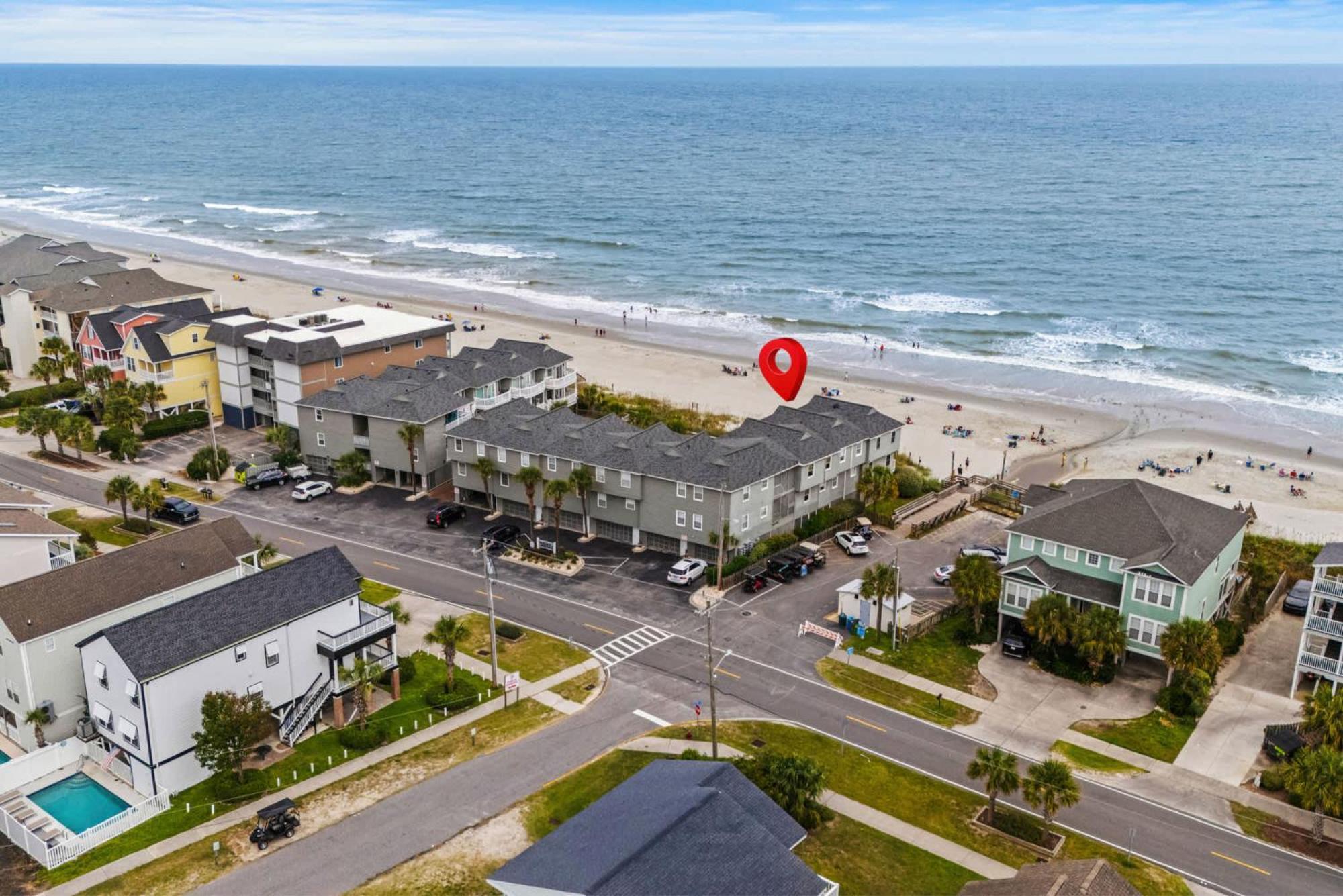 Beachfront Bliss-admirals Quarters Ii Oceanfront Myrtle Beach
