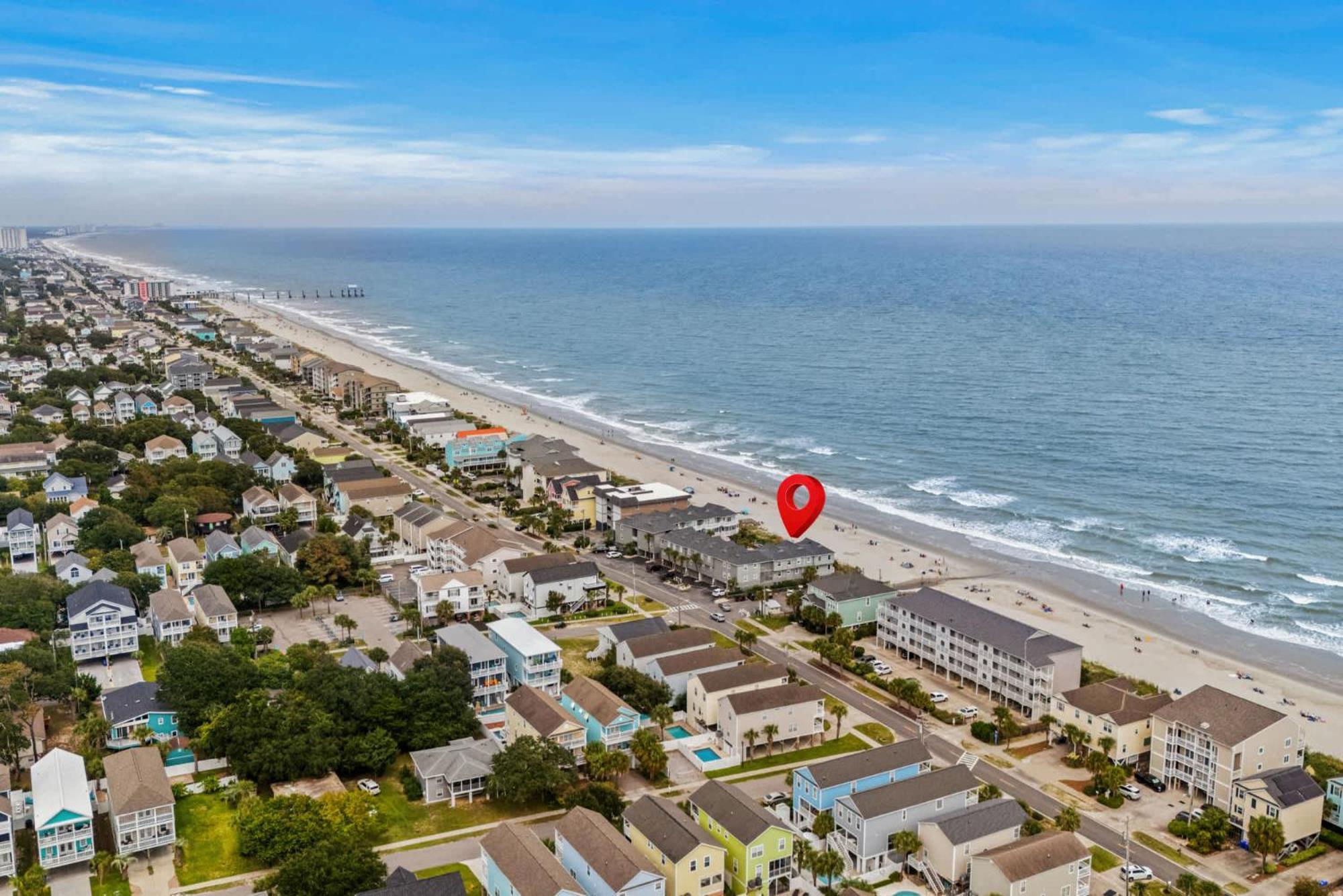 Beachfront Bliss-admirals Quarters Ii Oceanfront Myrtle Beach