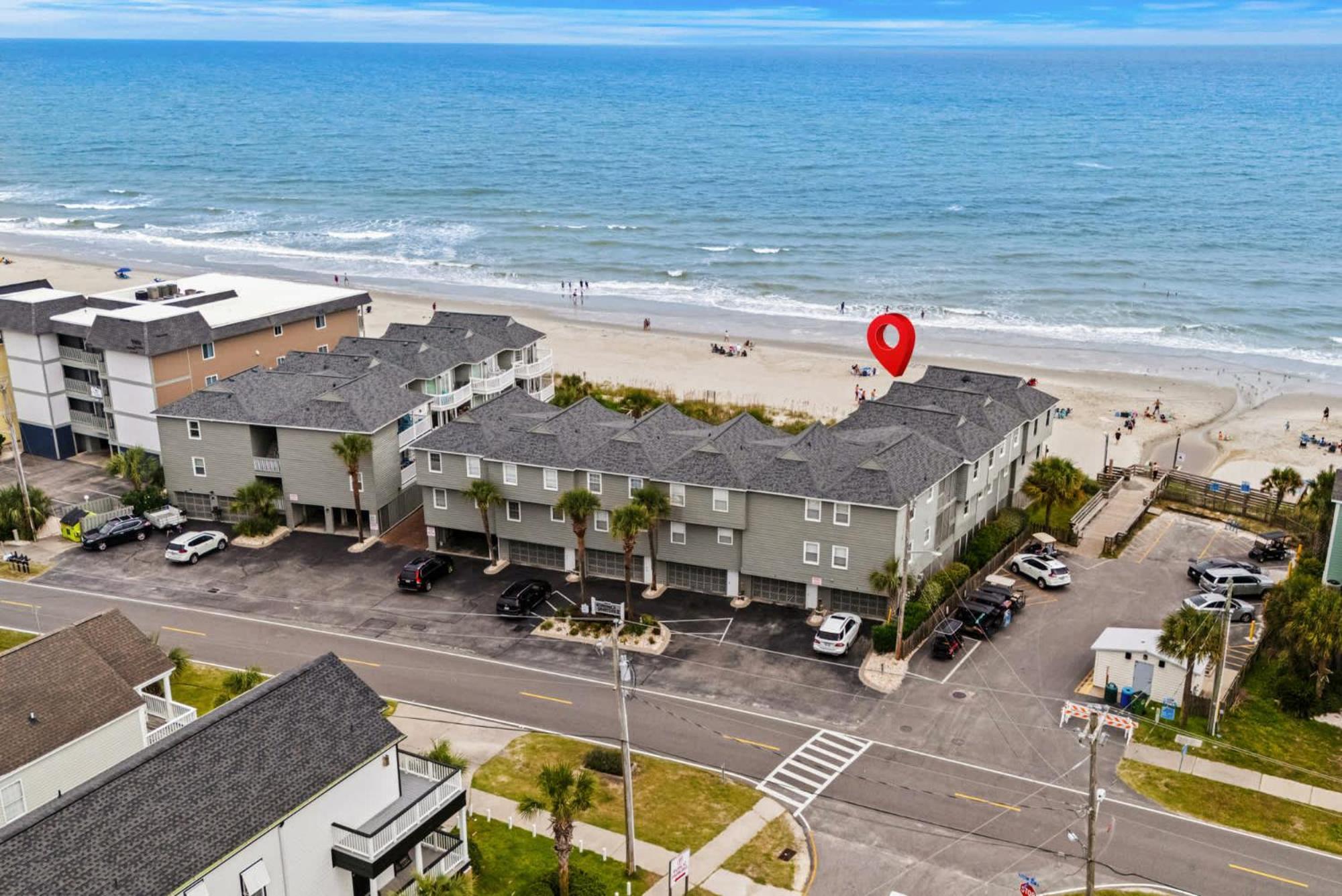 Beachfront Bliss-admirals Quarters Ii Oceanfront Myrtle Beach
