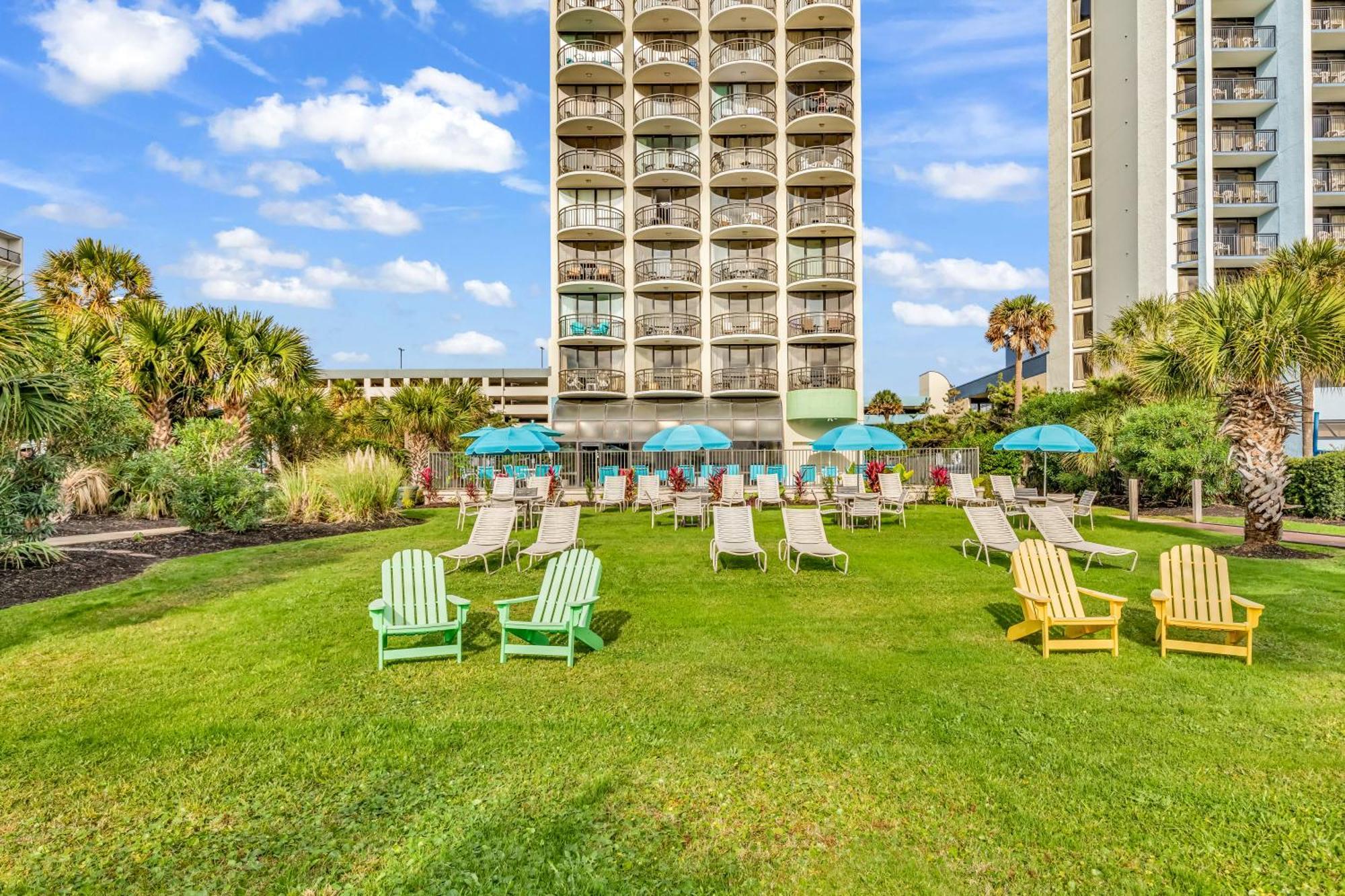 Ocean View Double Suite! Sleeps 4 Meridian Plaza 705 Chalet Myrtle Beach