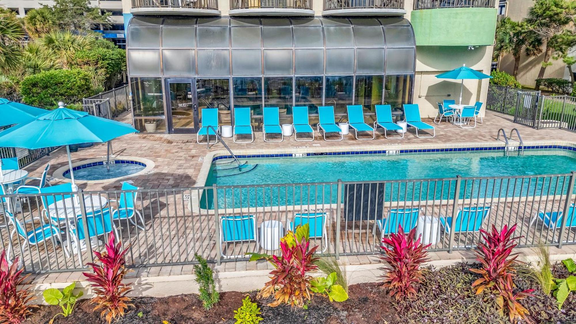 Ocean View Double Suite! Sleeps 4 Meridian Plaza 705 Myrtle Beach