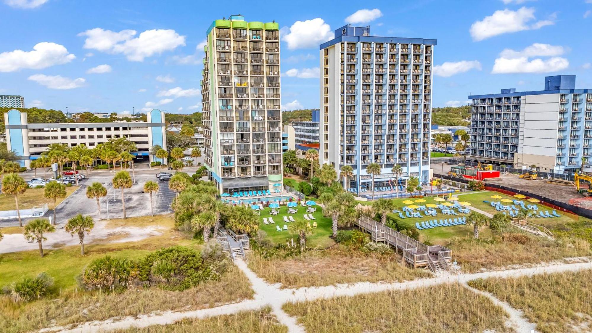 Ocean View Double Suite! Sleeps 4 Meridian Plaza 705 * Myrtle Beach