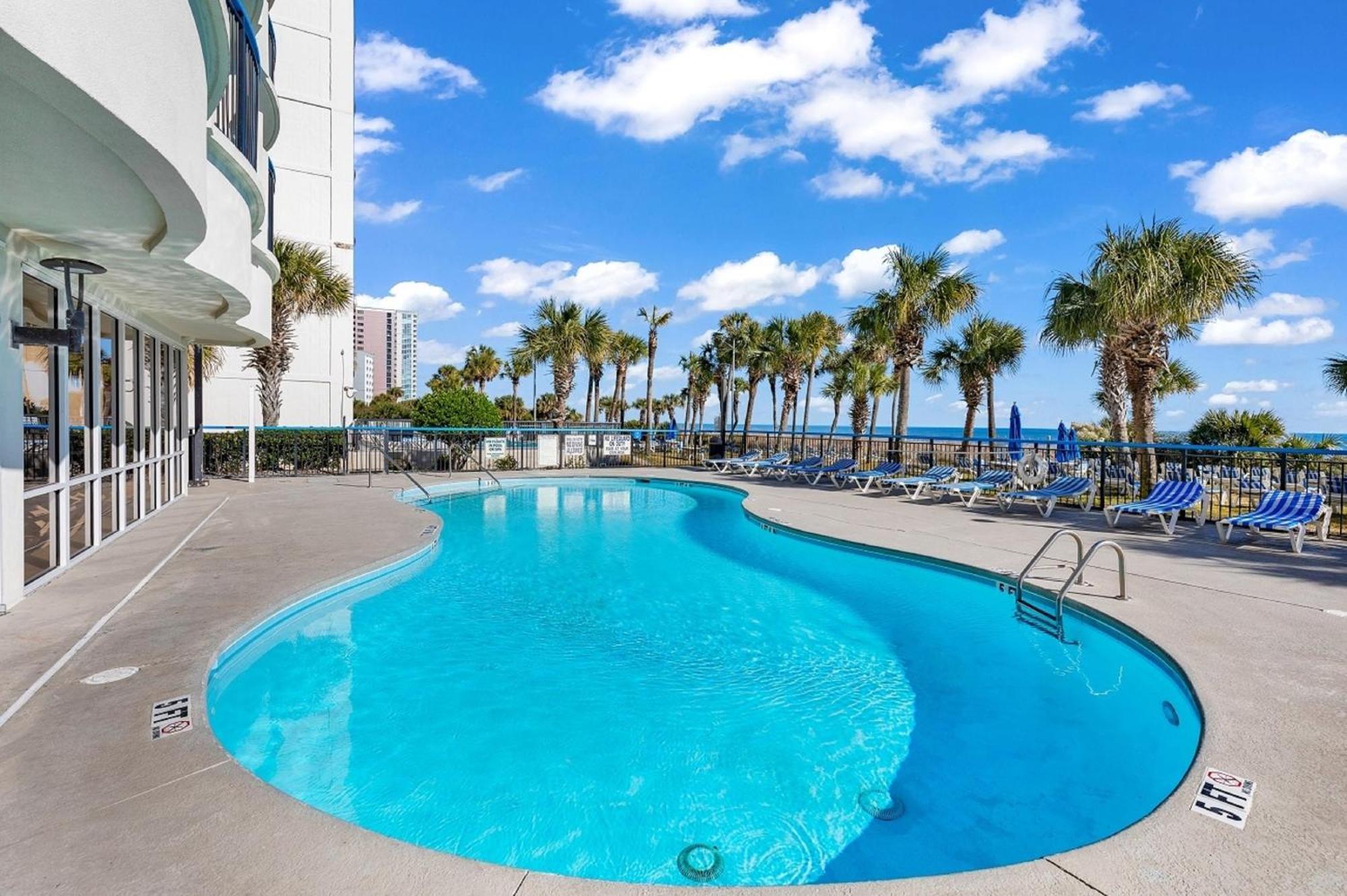 Oceanfront Boardwalk With Private Balcony And * Myrtle Beach