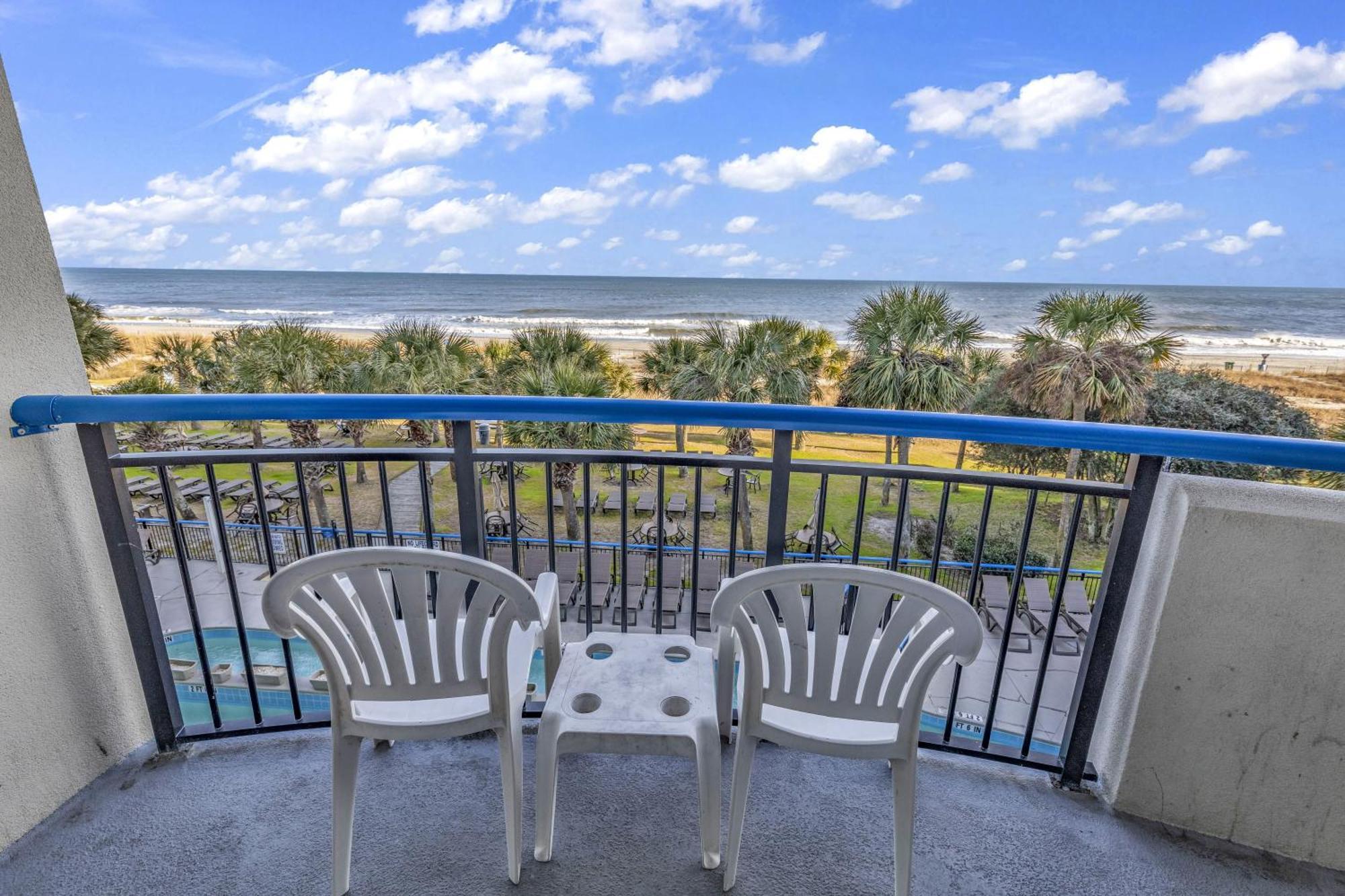 Apartment Oceanfront Boardwalk With Private Balcony And Myrtle Beach