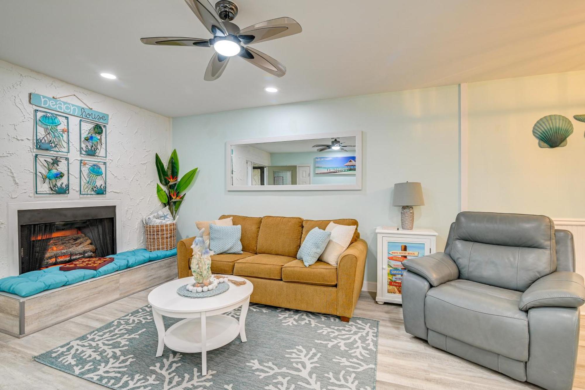 Cozy Myrtle Getaway 1 Block To Ocean! Apartment *