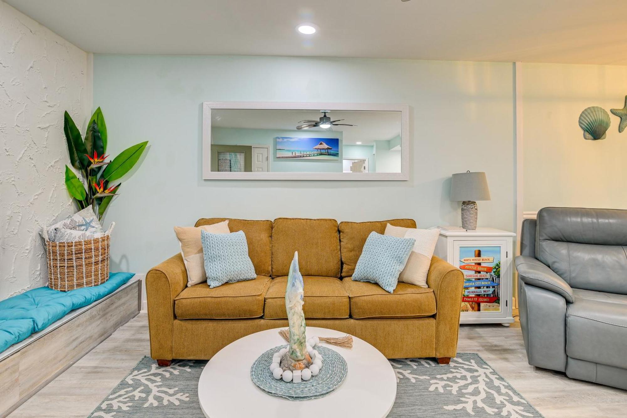 Apartment Cozy Myrtle Getaway 1 Block To Ocean! *