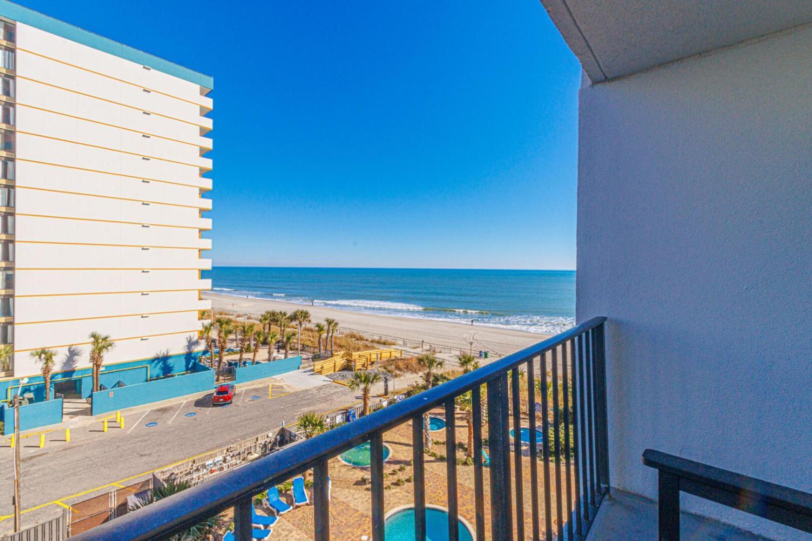 Stunning Ocean View 2 Bedroom Condo- Nicely Updated & Sleeps 6! Palace Unit 408 Holiday home Myrtle Beach