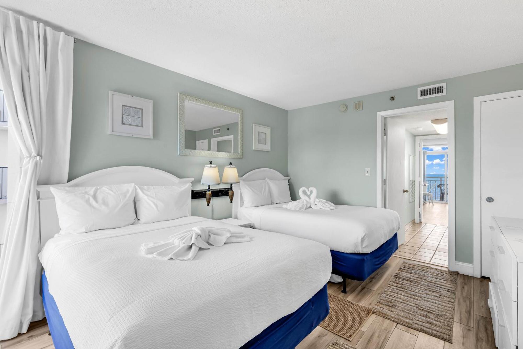 Hosteeva 1br Oceanfront In Atlantica Near Boardwalk Myrtle Beach