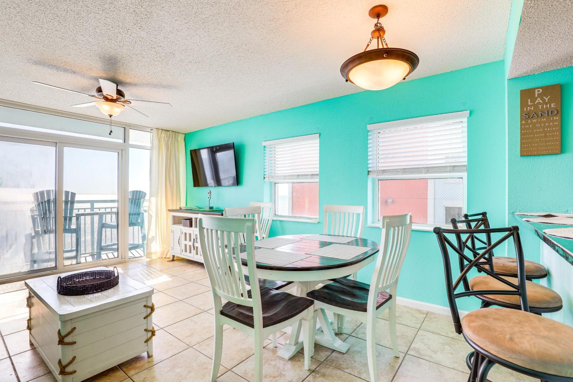 Oceanfront With Huge Balcony Walk To Skywheel * Myrtle Beach