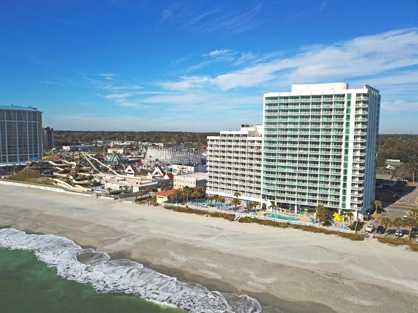 Stunning Ocean Front Views Steps To Boardwalkpier Apartment Myrtle Beach