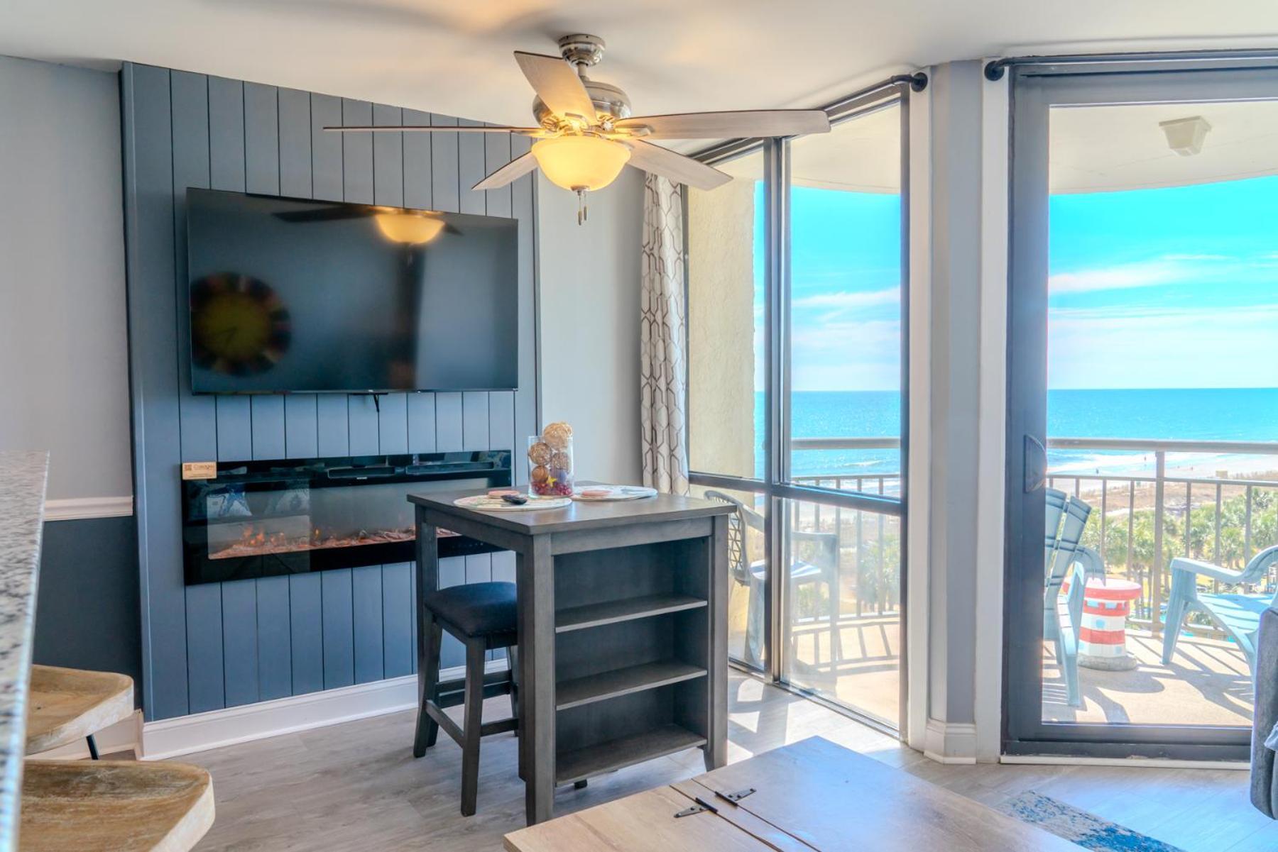 Ocean View Double Suite! Sleeps 4 Meridian Plaza 705 * Myrtle Beach