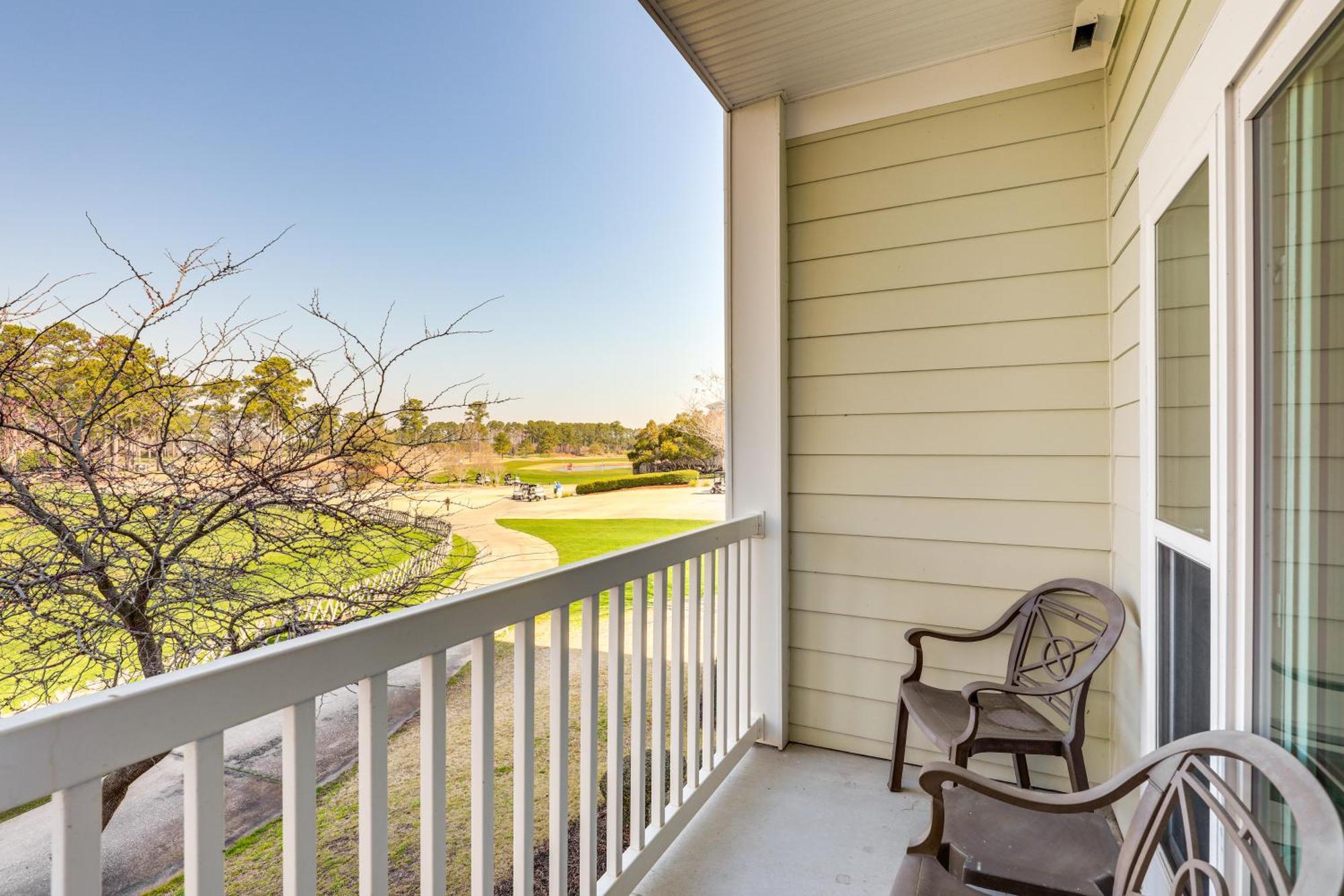 Myrtle Golfers Paradise With Balcony!