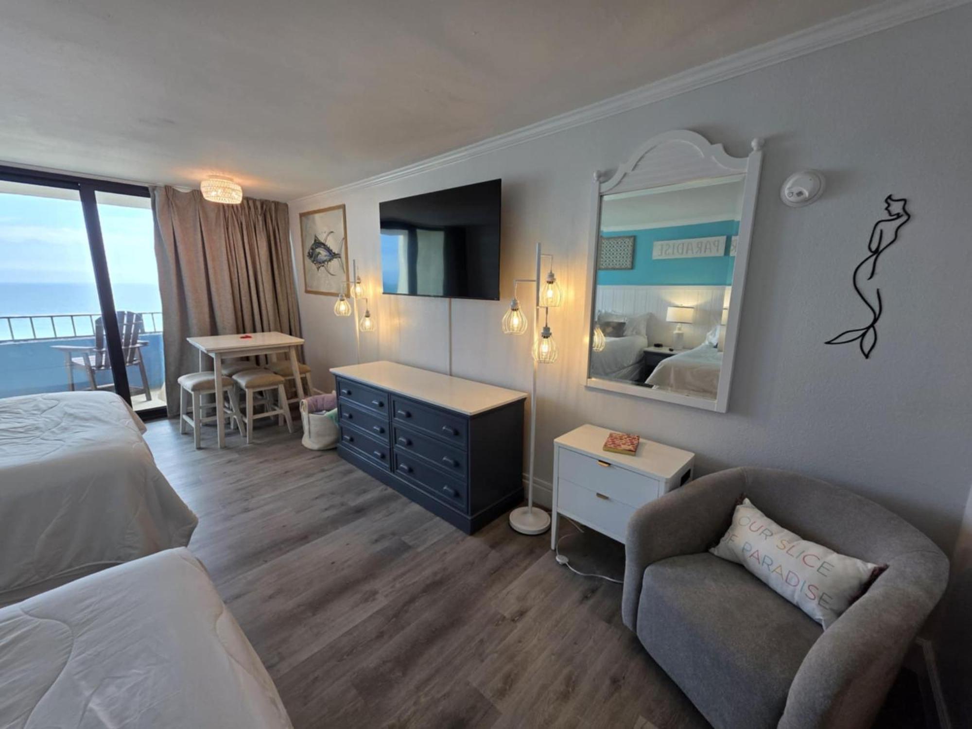 Aparthotel Newly Renovated Privately Owned Of On 6th Floor Ocean Reef With Pools, Hot Tubs, Lazy River And Waterpark Myrtle Beach