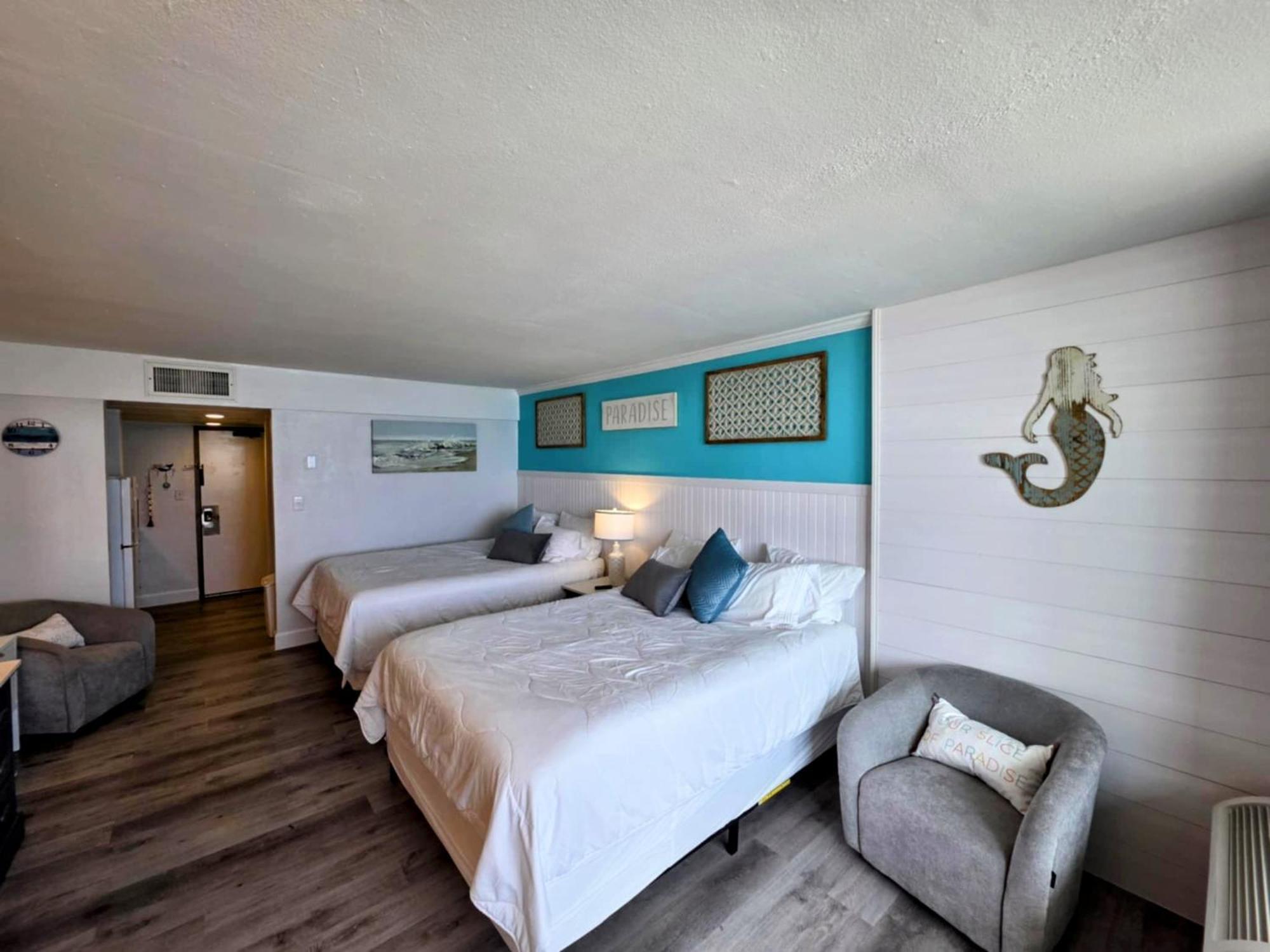 Newly Renovated Privately Owned Of On 6th Floor Ocean Reef With Pools, Hot Tubs, Lazy River And Waterpark Aparthotel