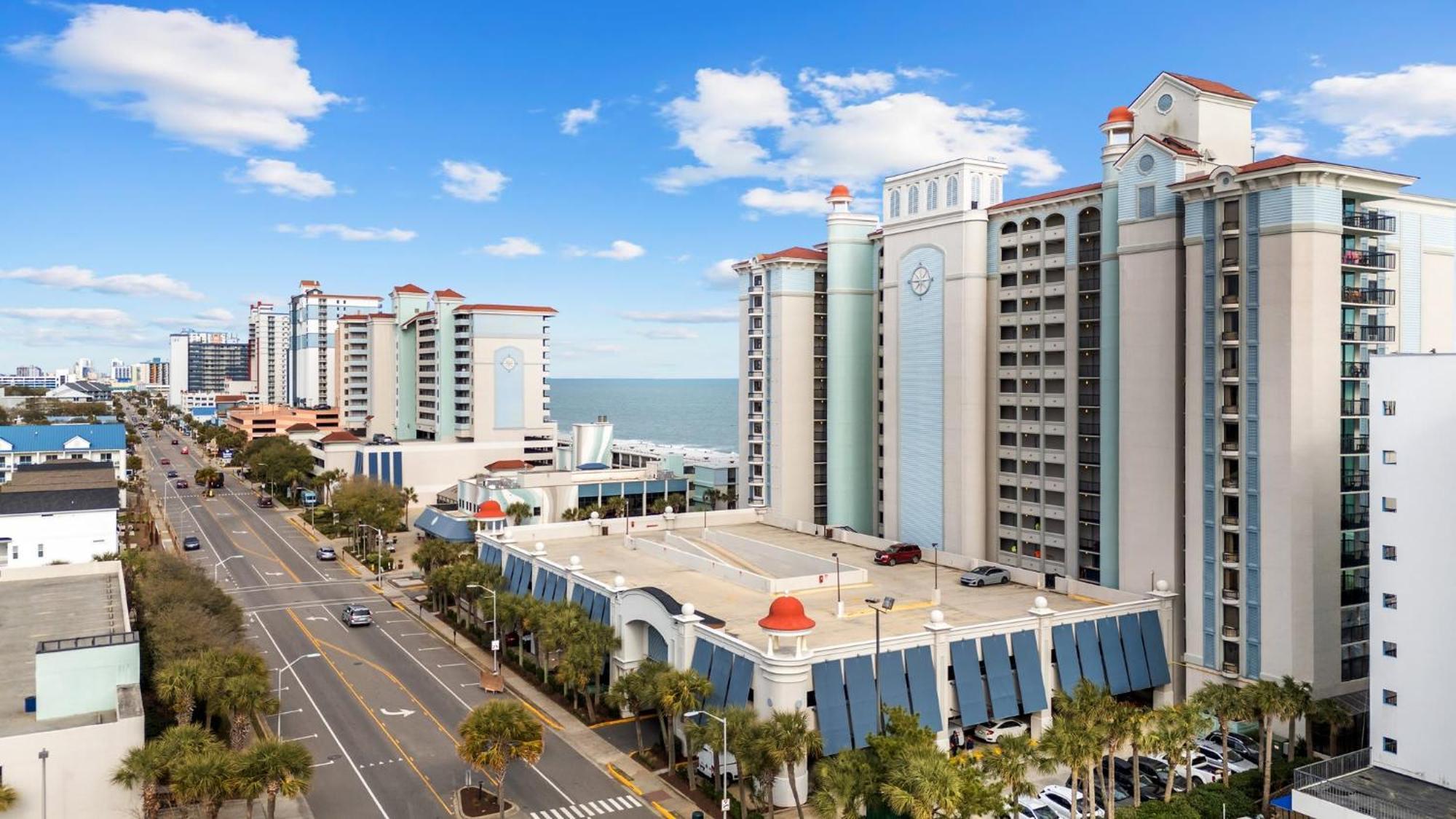 Family-friendly Oceanfront At Compass Cove In Myrtle Apartment