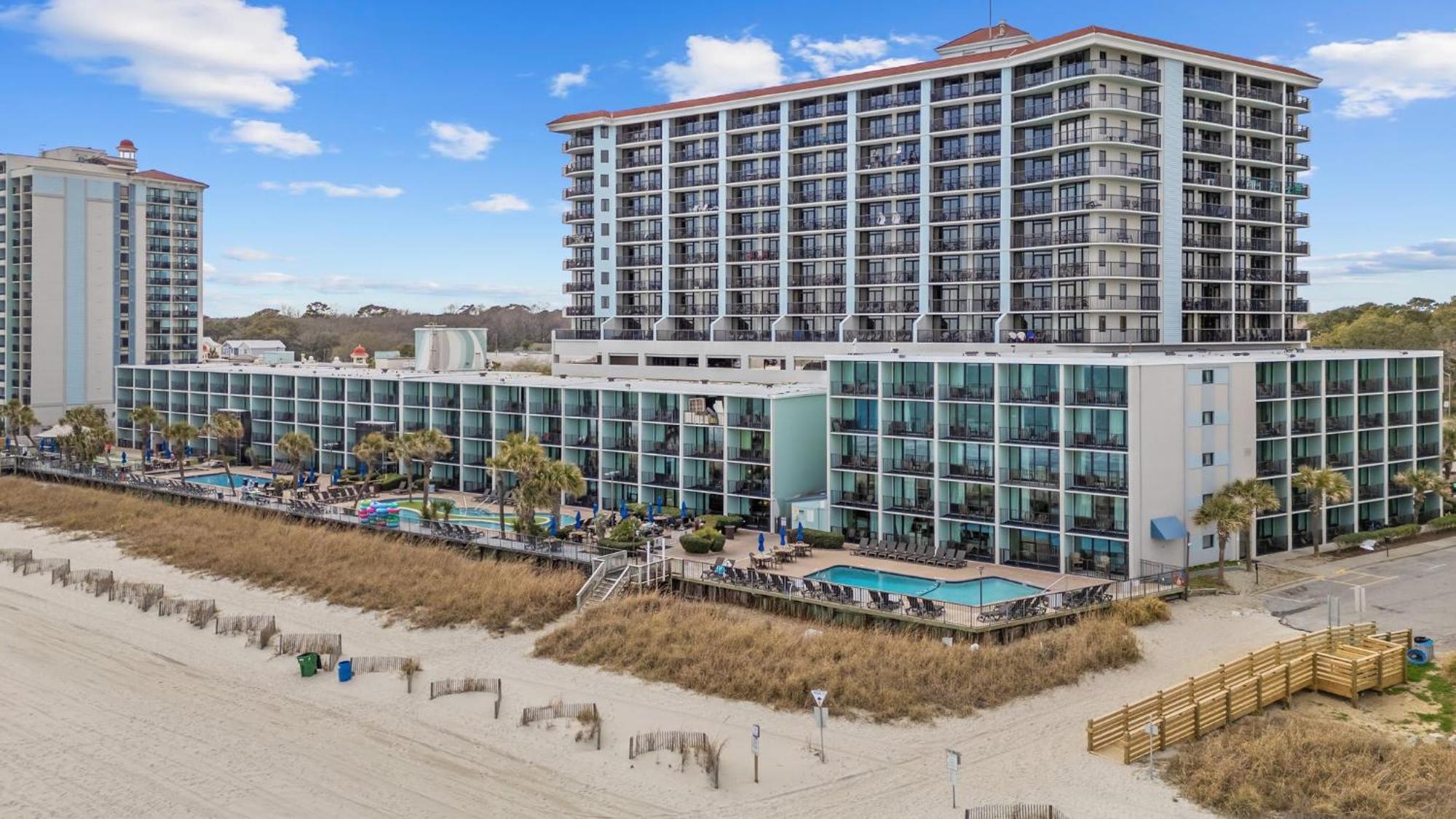 Apartment Family-friendly Oceanfront At Compass Cove In Myrtle Myrtle Beach