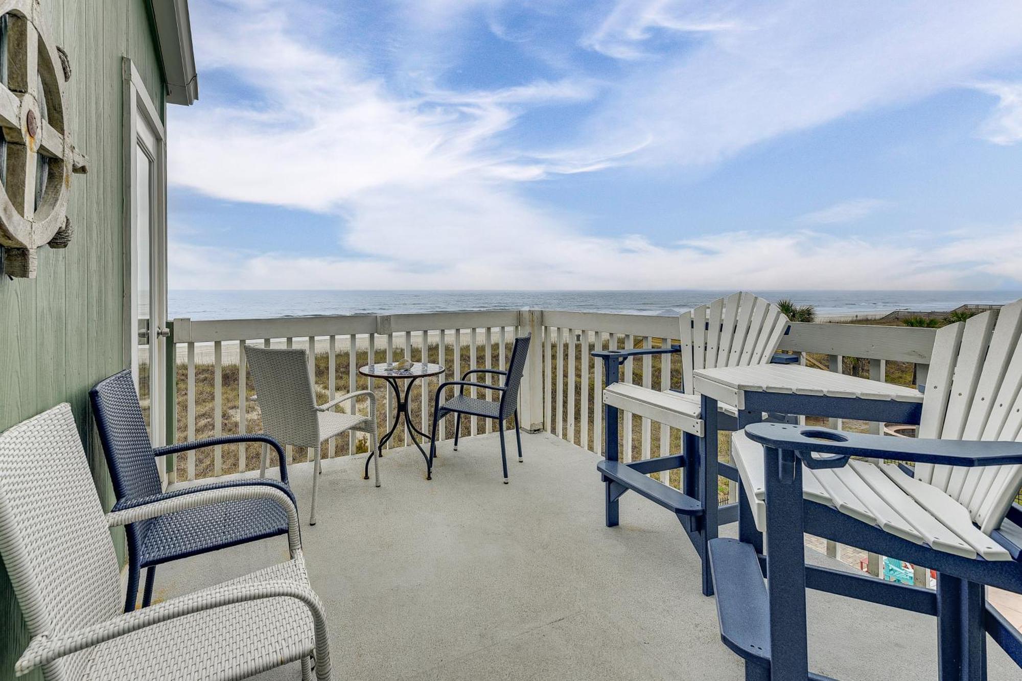 Sunny Seaside With View - Walk To Apartment Myrtle Beach