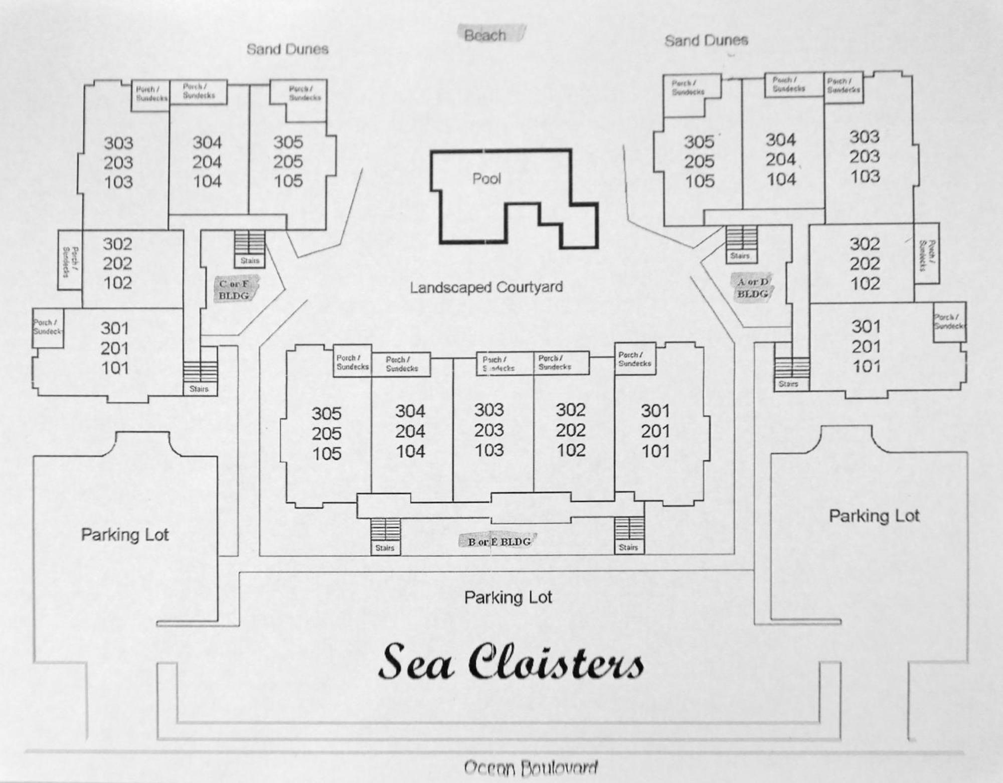 Sea Cloisters 304a *