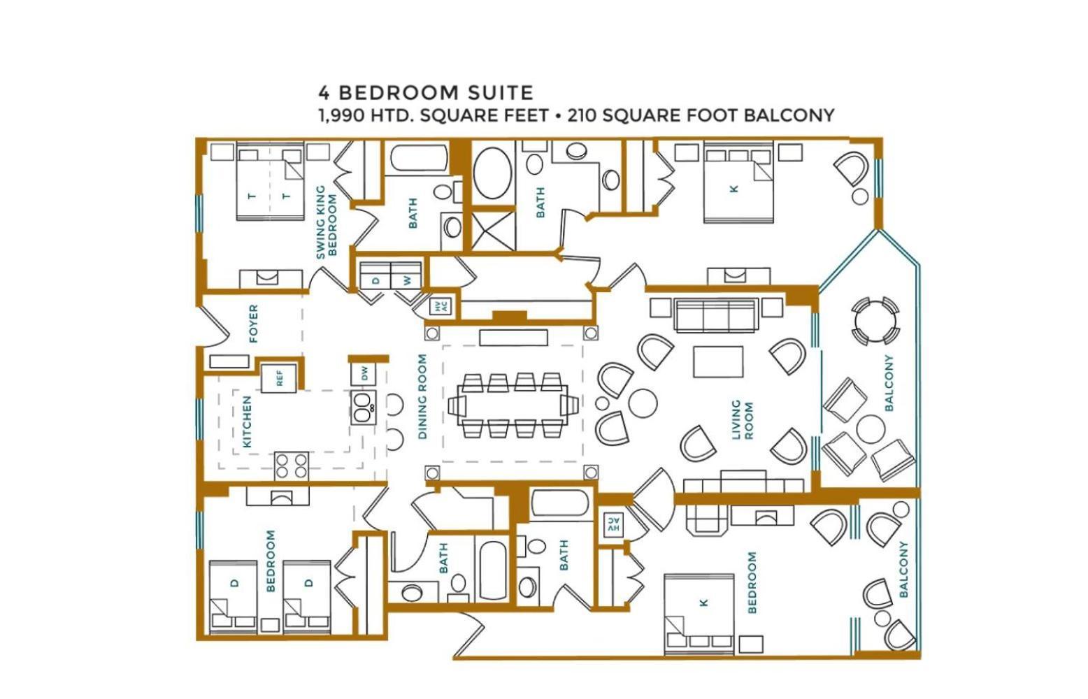 Holiday home The Island 4 Bedroom 7th Floor Myrtle Beach
