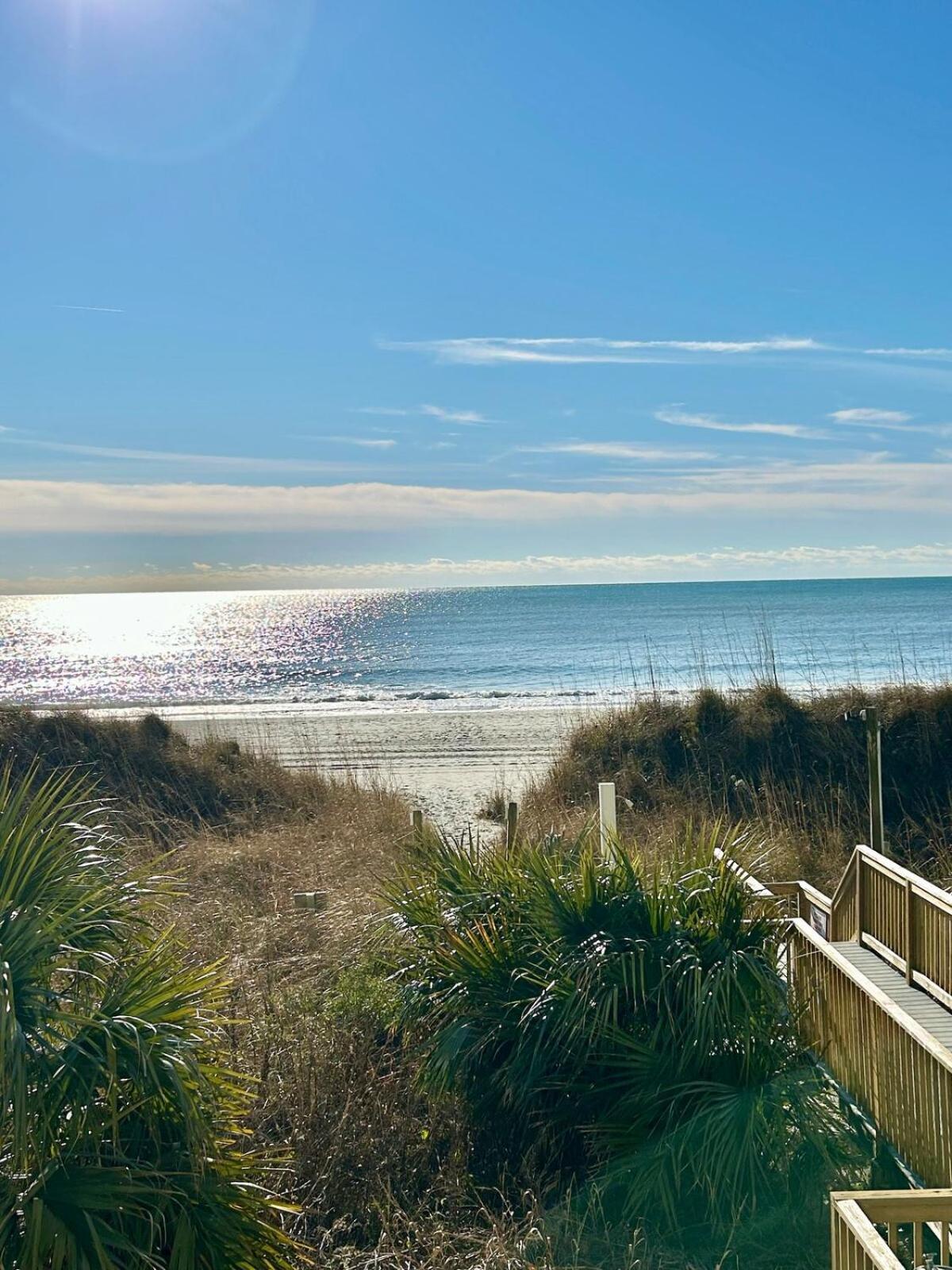 The Salty Breeze - 2 Ocean Front Master's - Steps To The Apartment