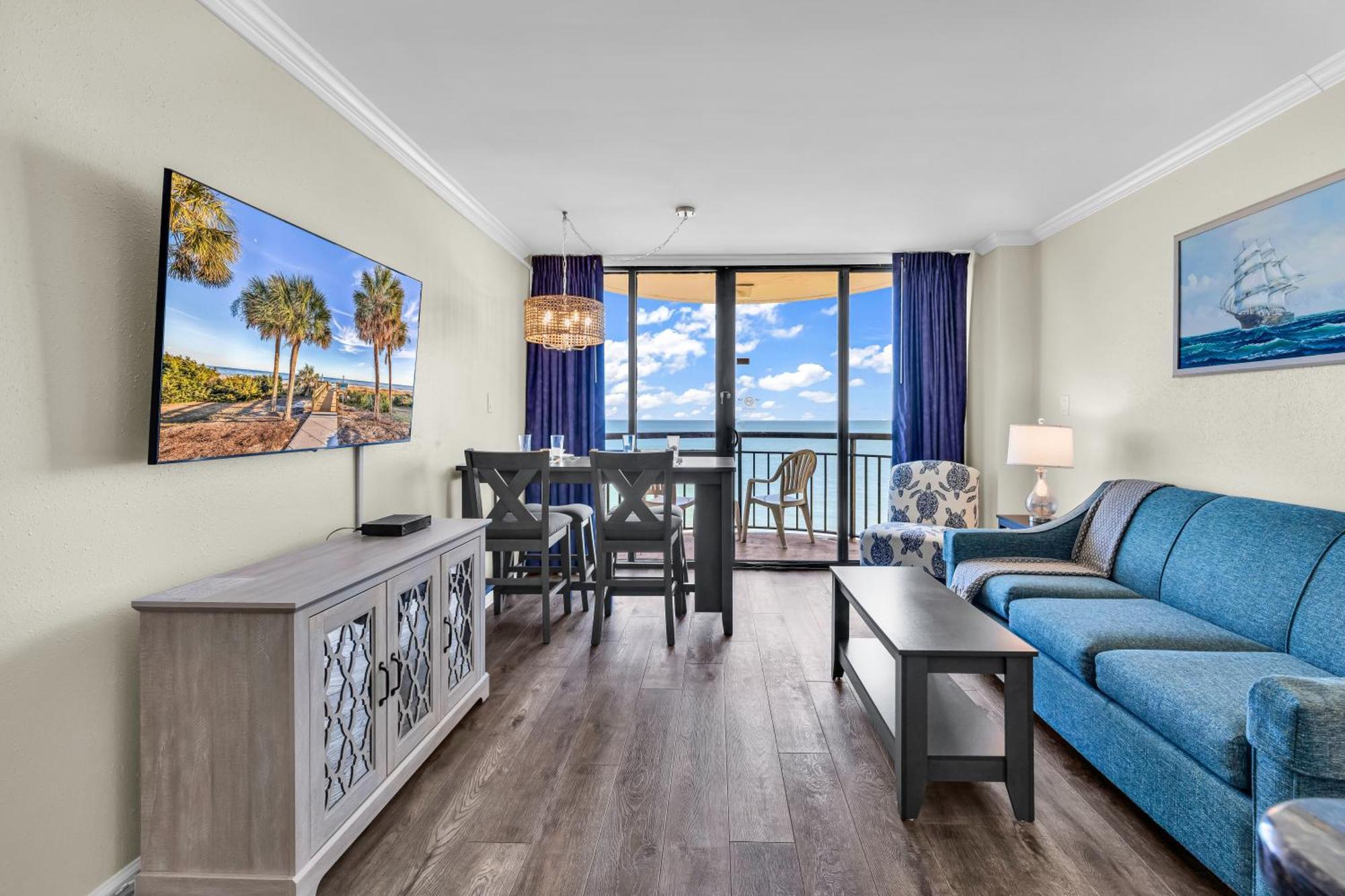 Apartment Oceanfront W Balcony King Bed Meridian Plaza *