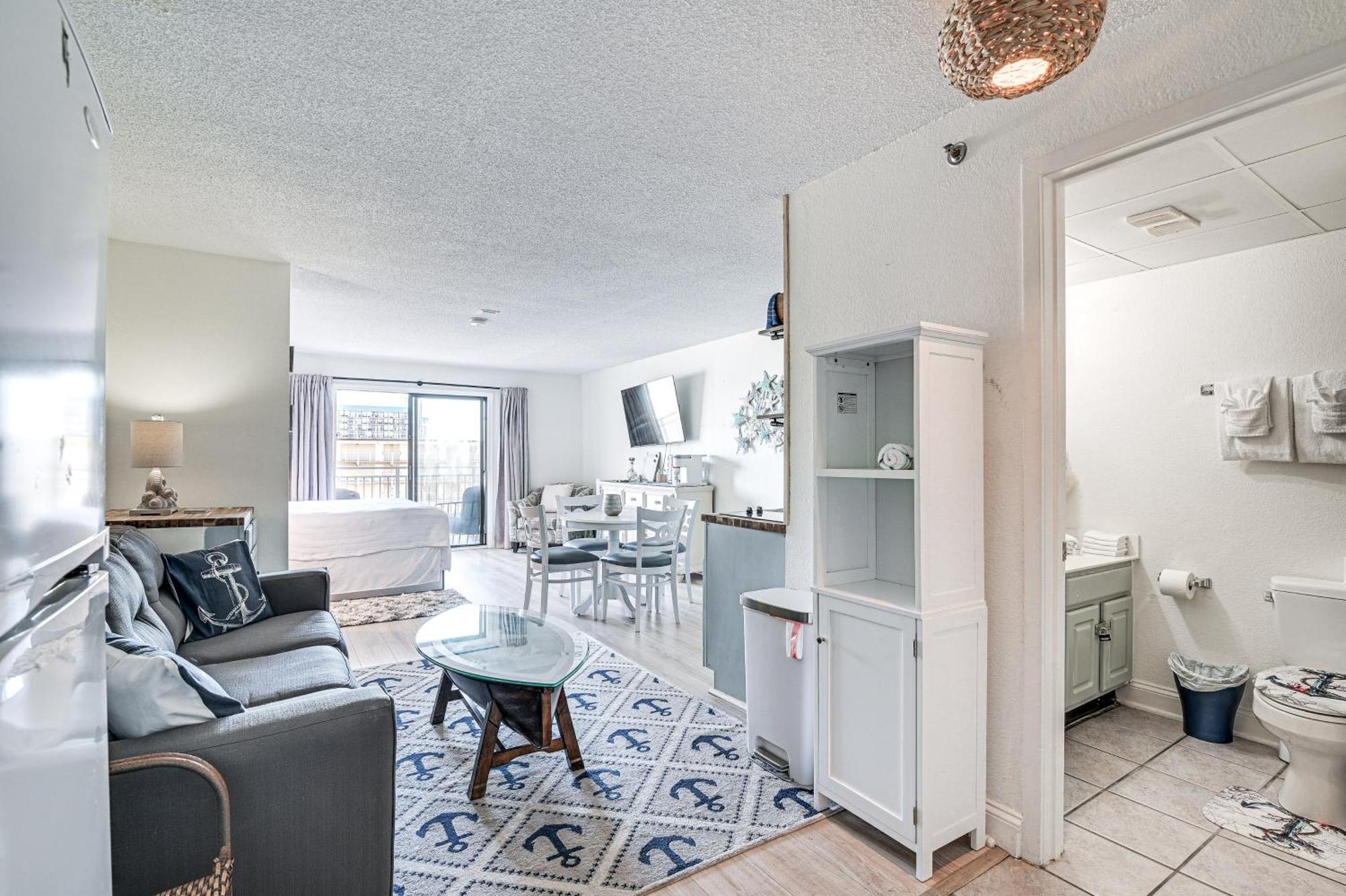 Apartment Oceanfront In Myrtle With Balcony! *
