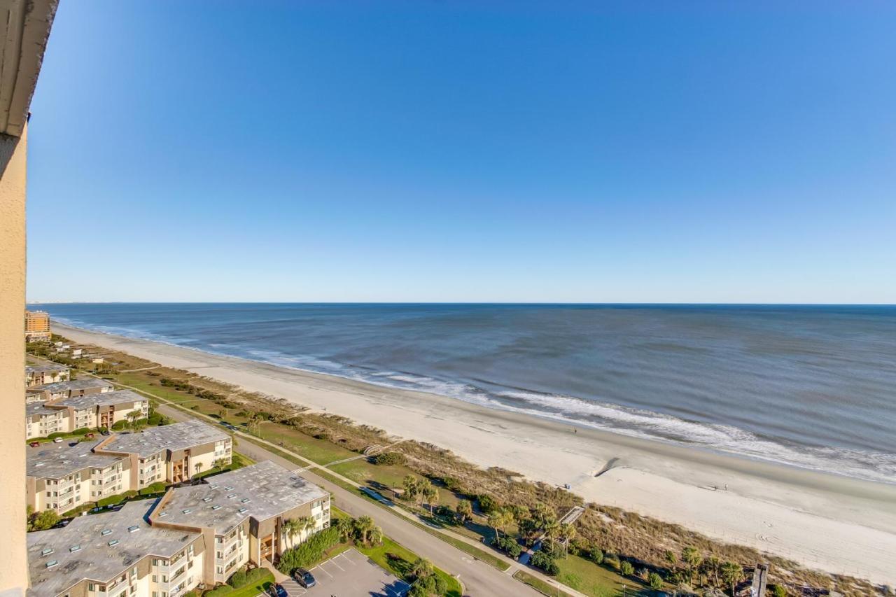Scenic Views From The Balcony At Ocean Forest Plaza Apartment