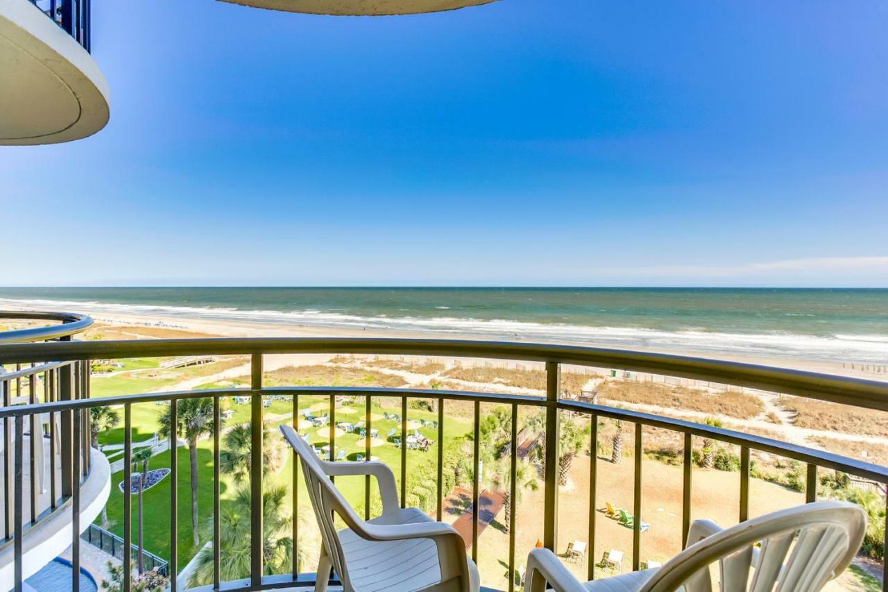 Oceanfront Private Balcony At Meridian Plaza * Myrtle Beach