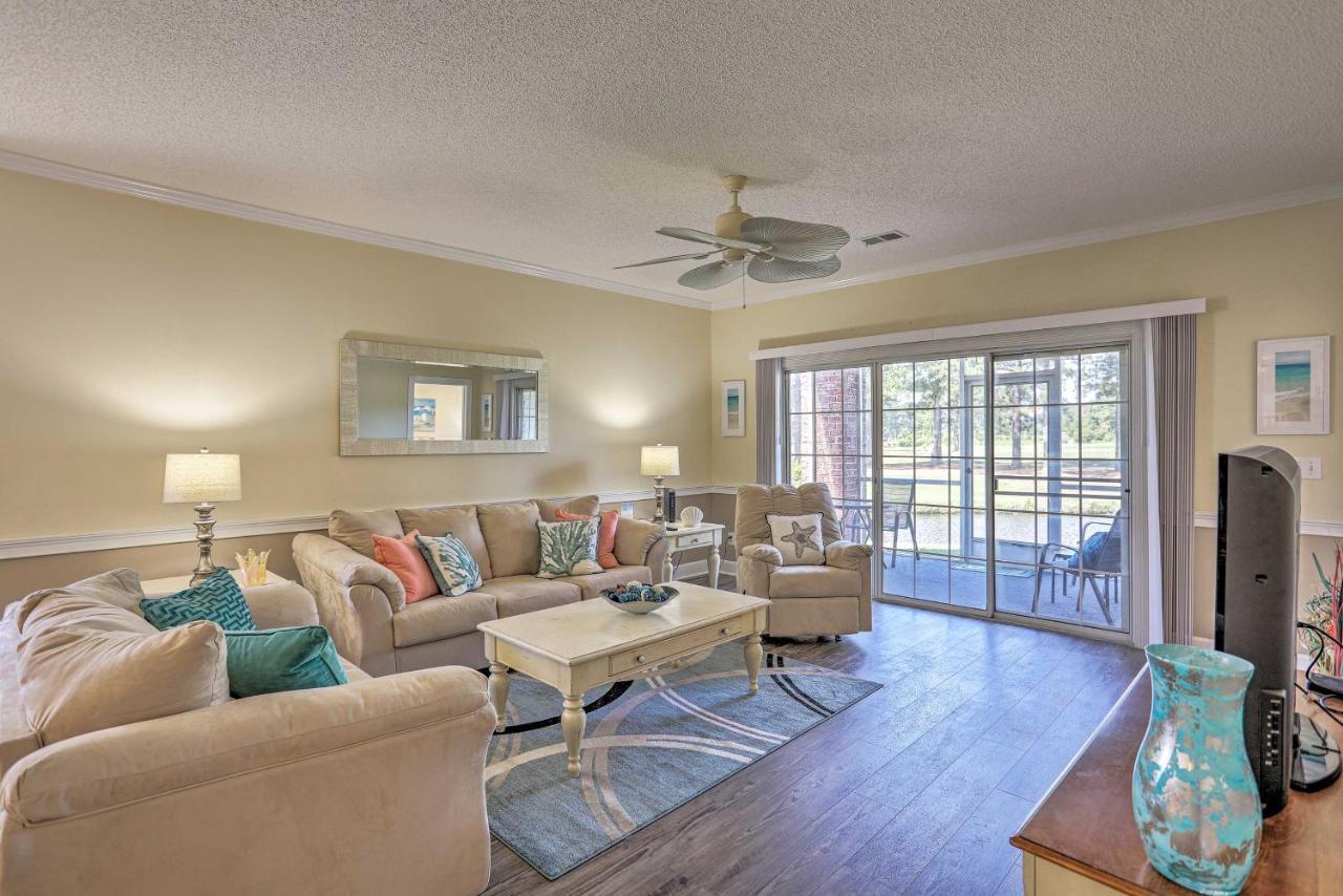 With Patio About 2 Miles To Boardwalk! Apartment Myrtle Beach
