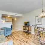 Beachfront Condo With Private Balcony At Meridian Plaza