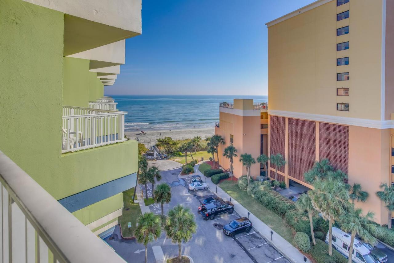 Beachfront Myrtle Retreat With Pool Views! Apartment