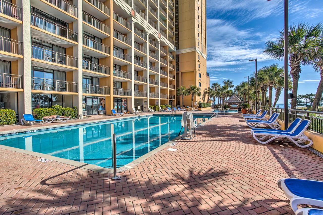 Beachfront Myrtle Retreat With Pool Views! Apartment