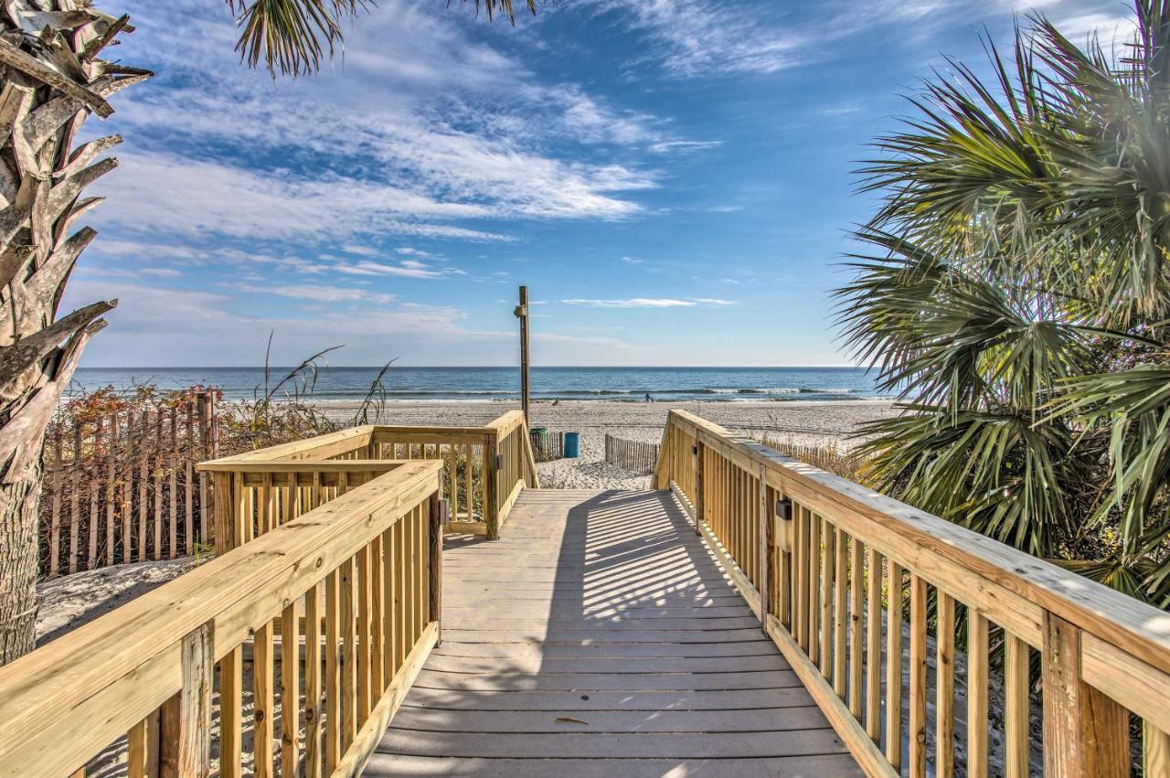 Apartment Beachfront Myrtle Retreat With Pool Views! Myrtle Beach