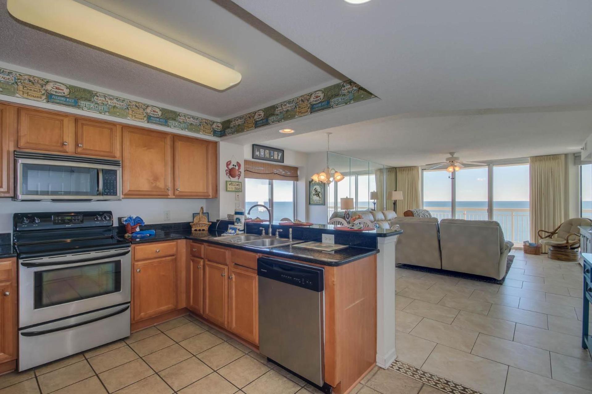 Crescent Shores N - 1001 - Oceanfront-crescent Section Holiday home