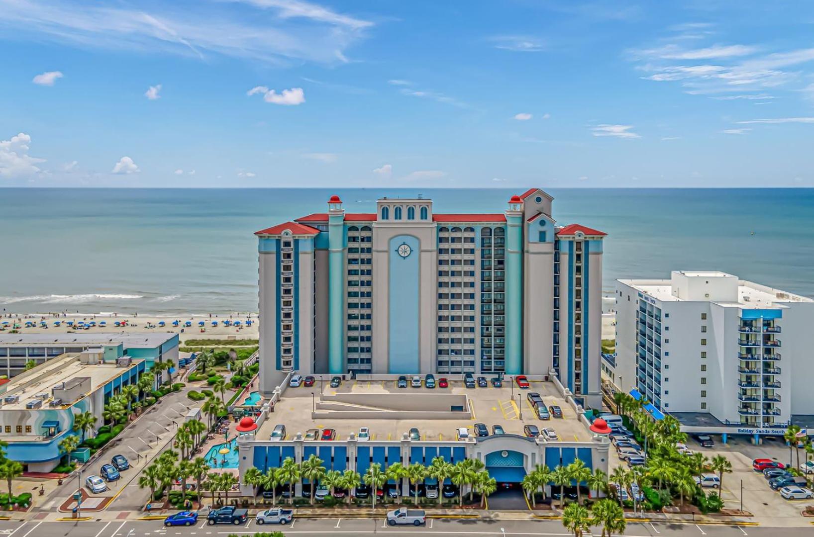 Oceanfront 3 Bedroom Condo! Sleeps 10 Guests! Compass Cove Mariner Tower 1216