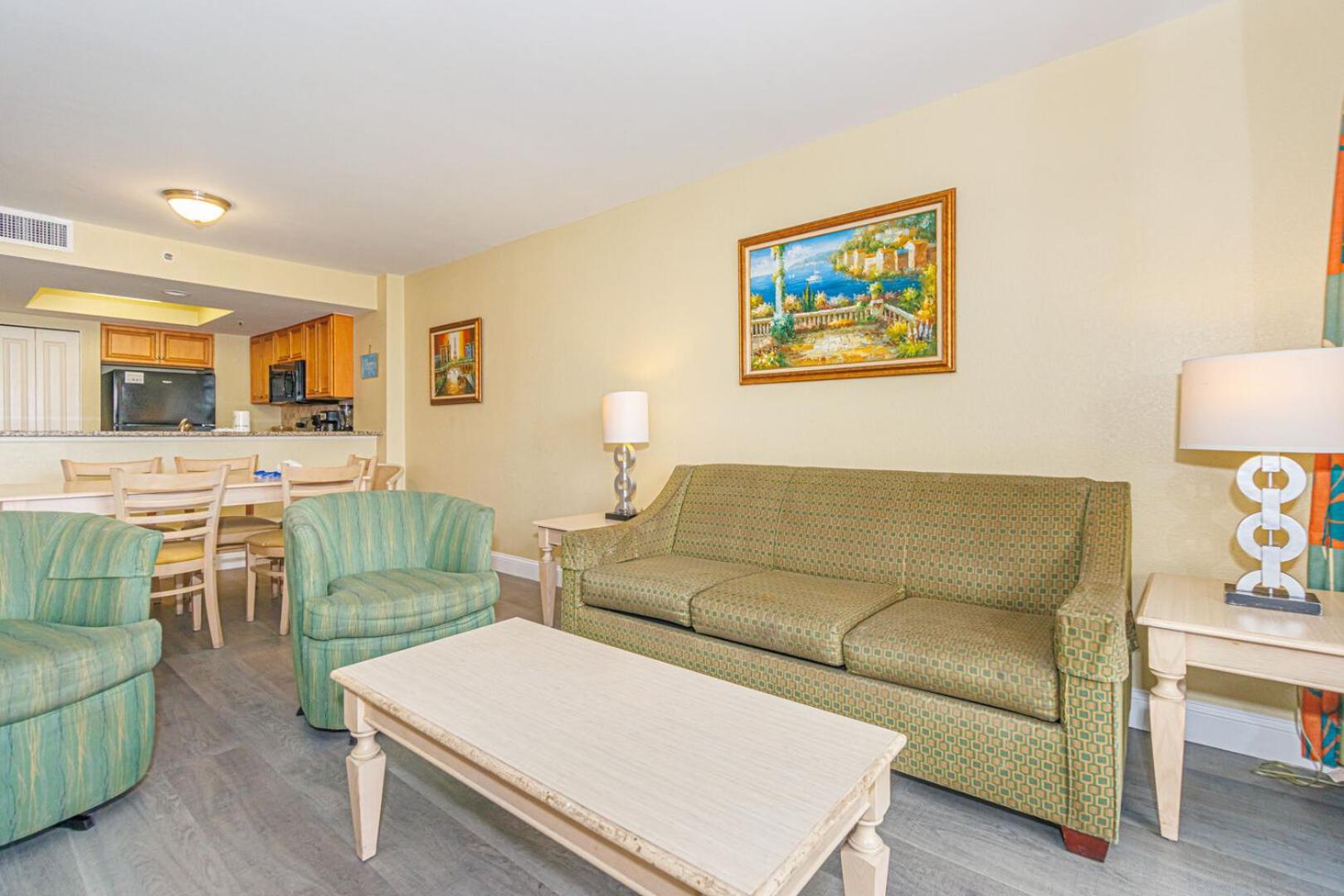 Oceanfront 3 Bedroom Condo! Sleeps 10 Guests! Compass Cove Mariner Tower 1216 * Myrtle Beach