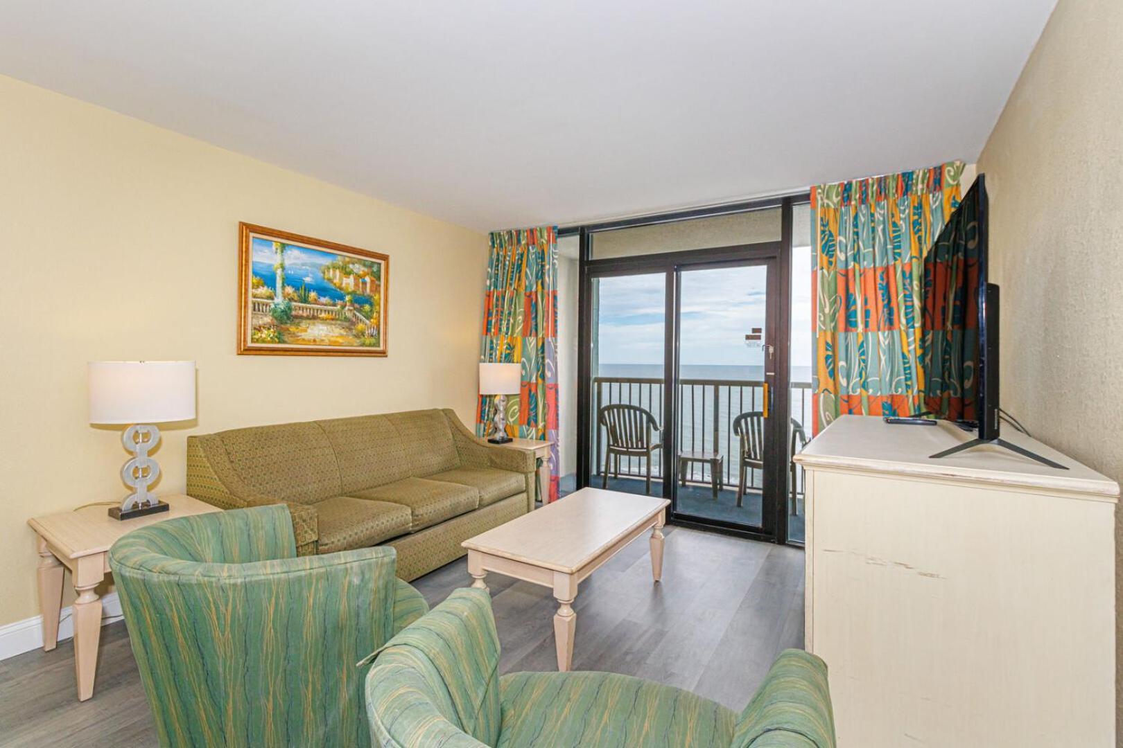 Oceanfront 3 Bedroom Condo! Sleeps 10 Guests! Compass Cove Mariner Tower 1216 Myrtle Beach