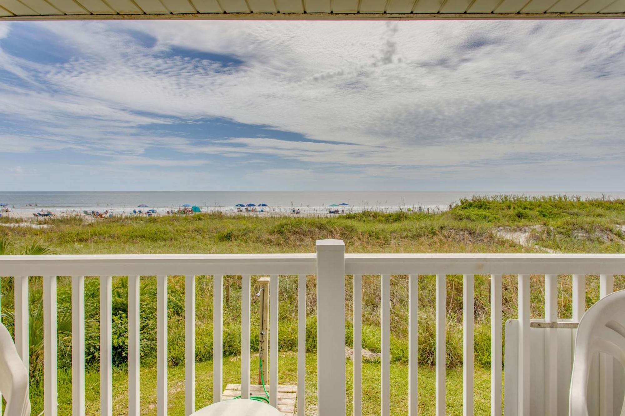 Sunny Windy Hill Beachfront With Private Patio Apartment Myrtle Beach